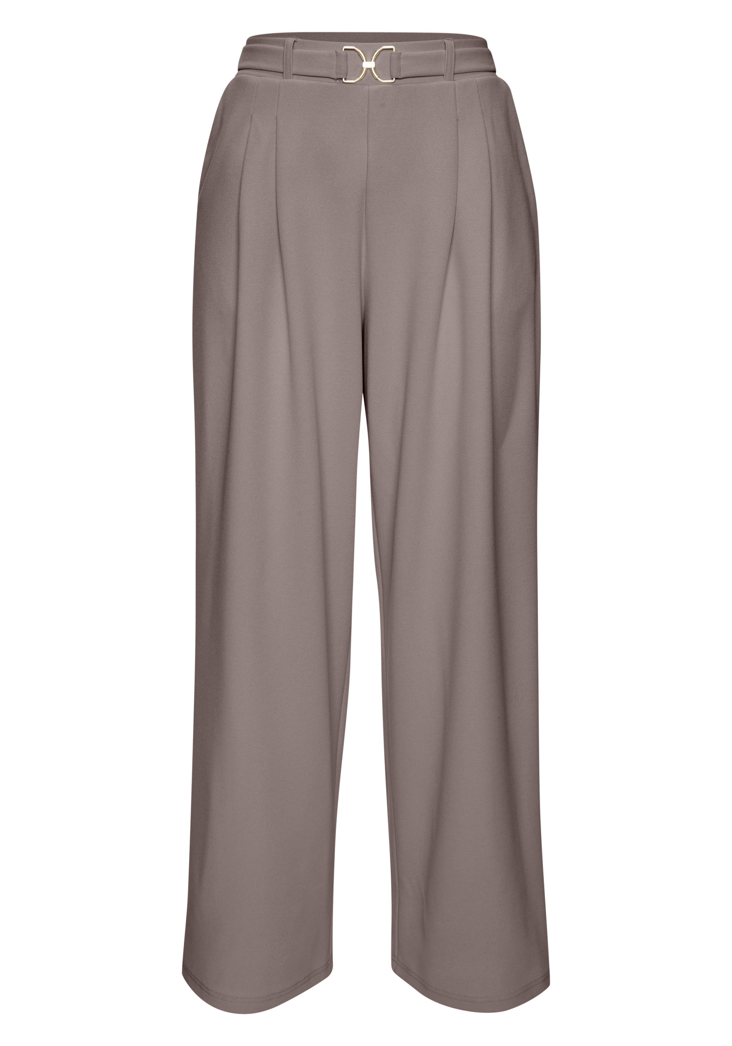LASCANA Schlupfhose aus bügelfreier Ware mit weitem Bein Sommerhose, sommerlich elegant, Business chic. € 39,99
