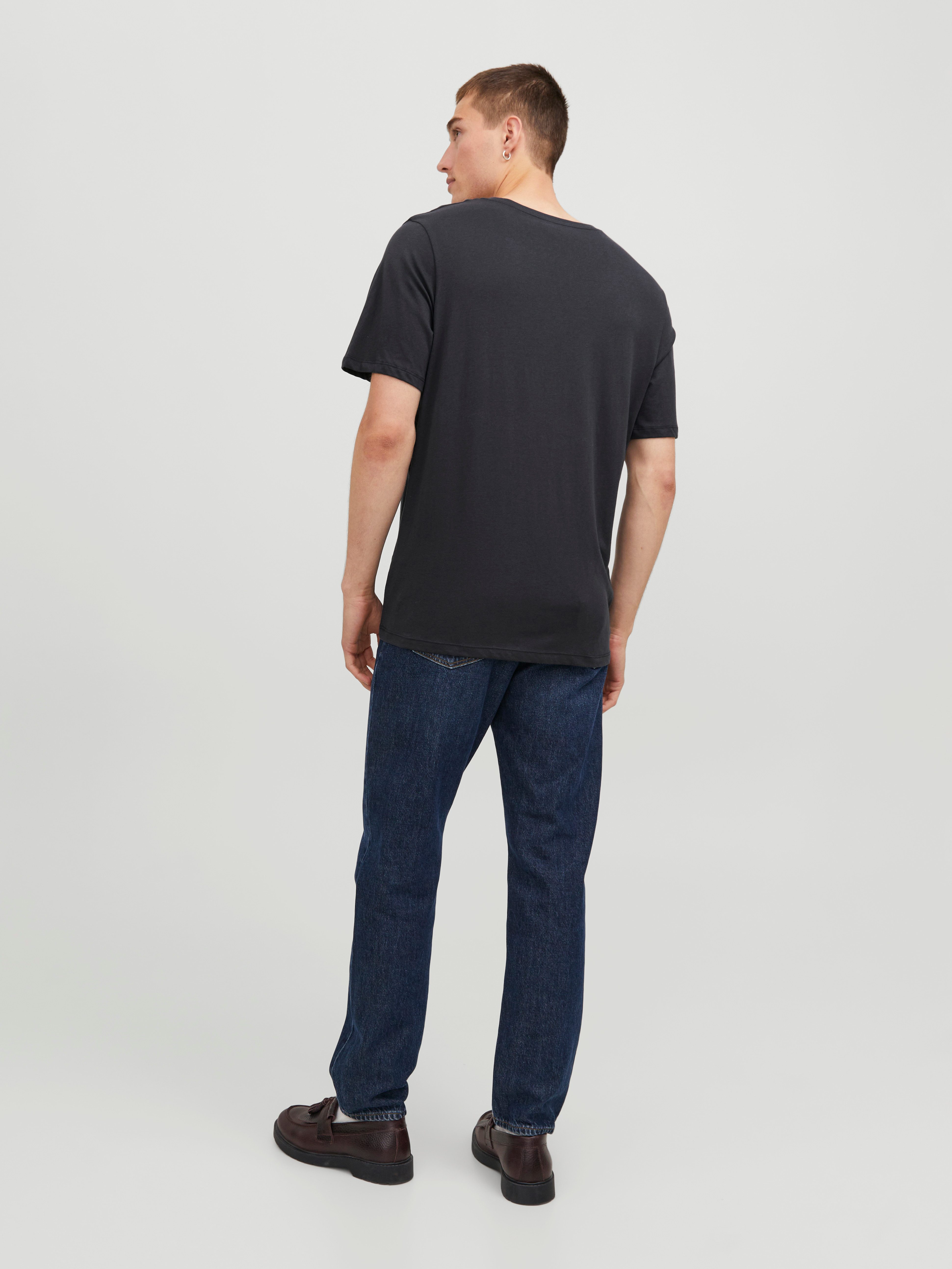 Jack & Jones Kurzarmshirt JJSTEEL TEE SS CREW NECK
