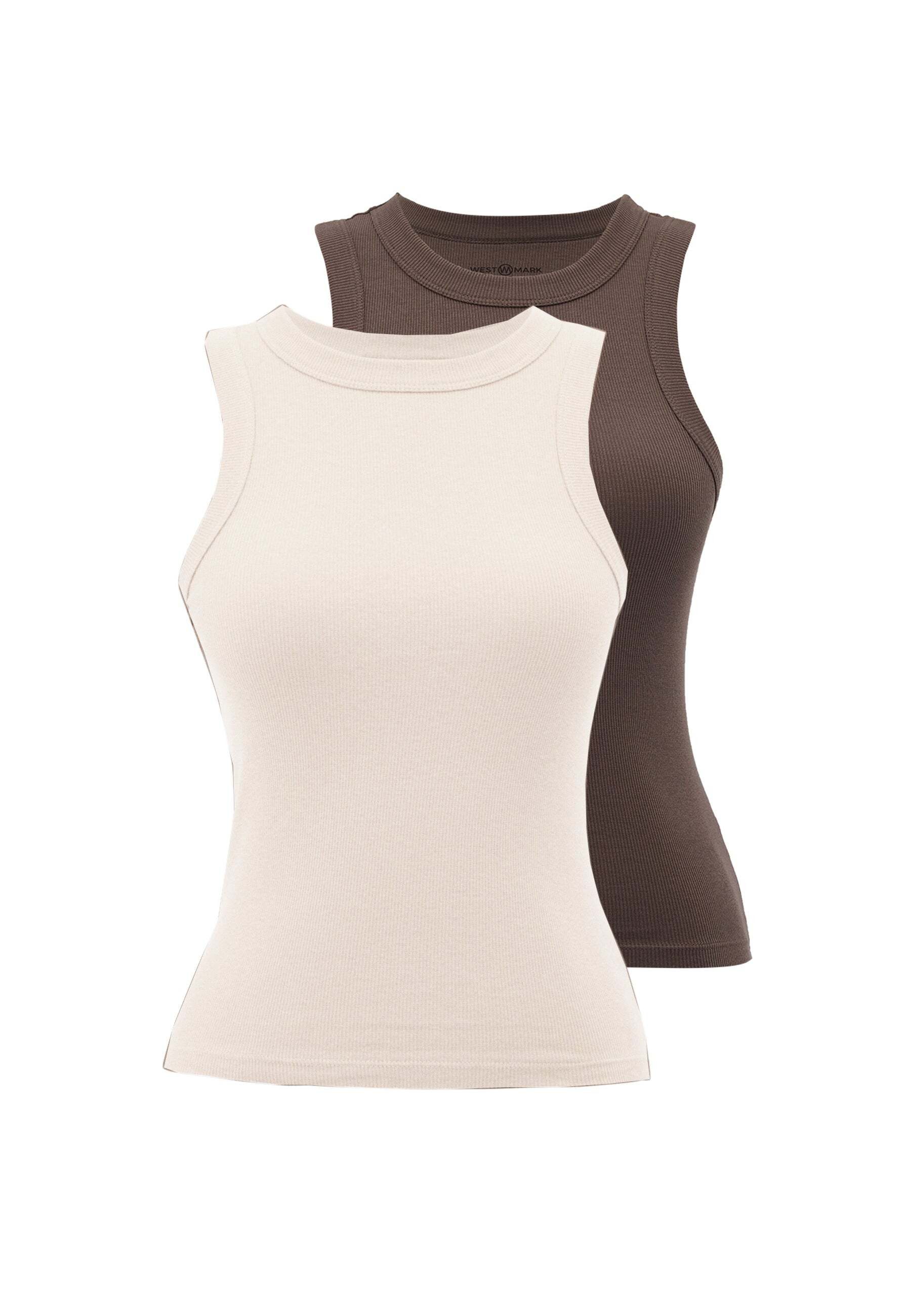 WESTMARK LONDON Tanktop WMCLARA RIB 2-PACK günstig online kaufen