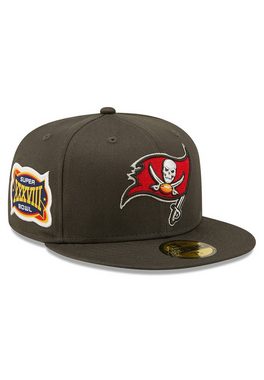New Era Fitted Cap New Side Patch 59Fifty TAMPA BAY BUCCANEERS Grau Charcoal