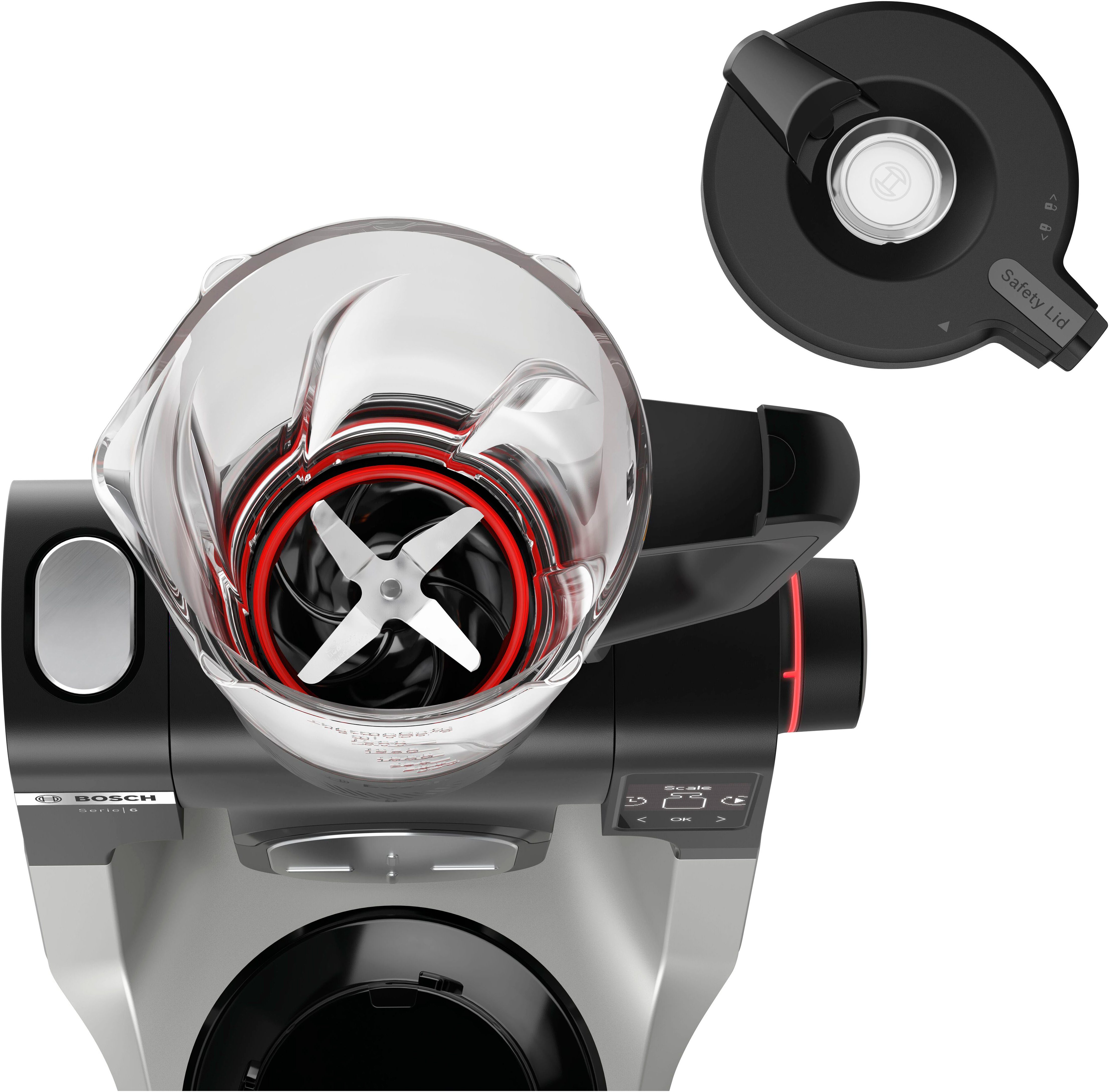 BOSCH Mixaufsatz MUZS6MX, Zubehör für Bosch Küchenmaschine Serie 6