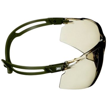 3M Arbeitsschutzbrille 3M SecureFit SF528SGAF-DGR Schutzbrille mit Antibeschlag-Schutz Grün