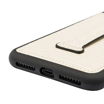 GOLDBLACK Handyhülle iPHONE XS MAX LEDERHÜLLE MIT FINGERSCHLAUFE UNICO 16,5 cm (6,5 Zoll)