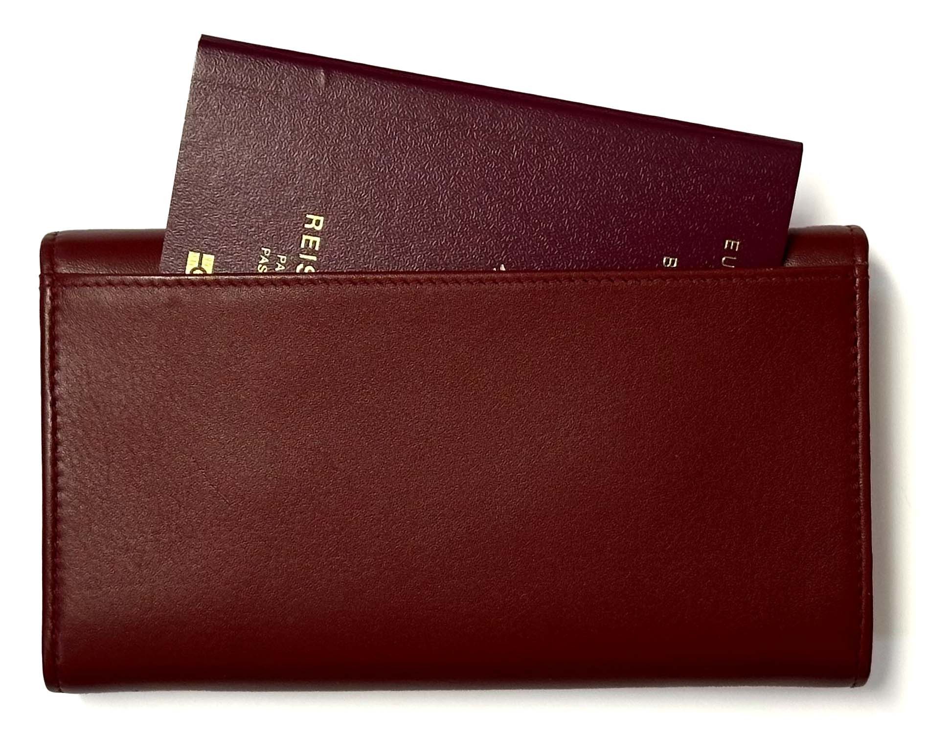 RICCARDO FERDUCCI Geldbörse RICCARDO FERDUCCI Damen Bügelbörse RFID