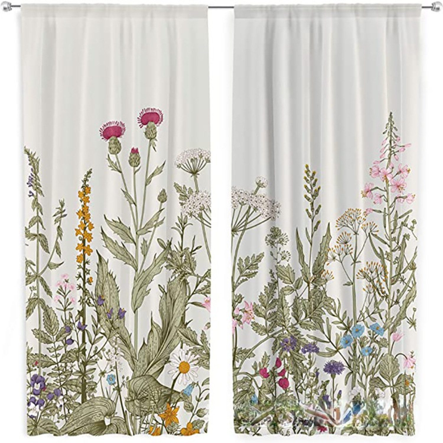 BYSURE Gardine (2 St), Scheibengardine Bistrogardine Küchengardinen 2er Set günstig online kaufen