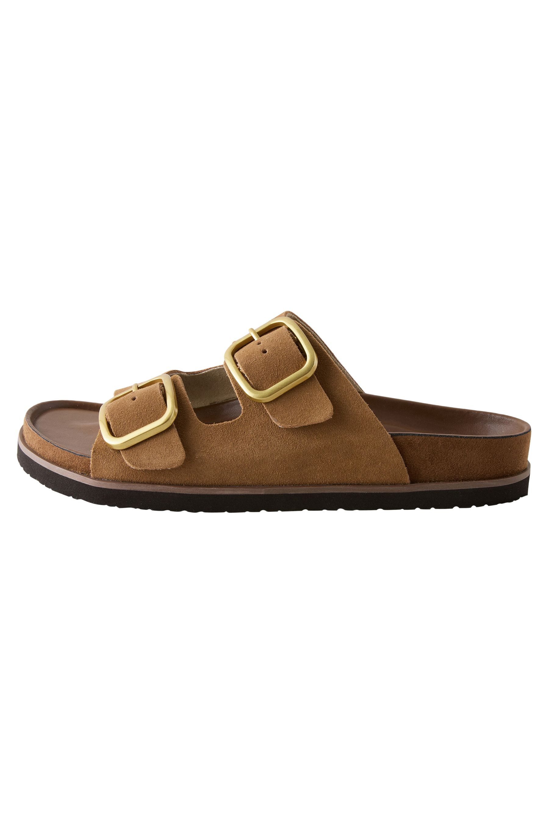 Next Forever Comfort® Sandalen Doppelriemen und Fußbett Sandale (1-tlg)