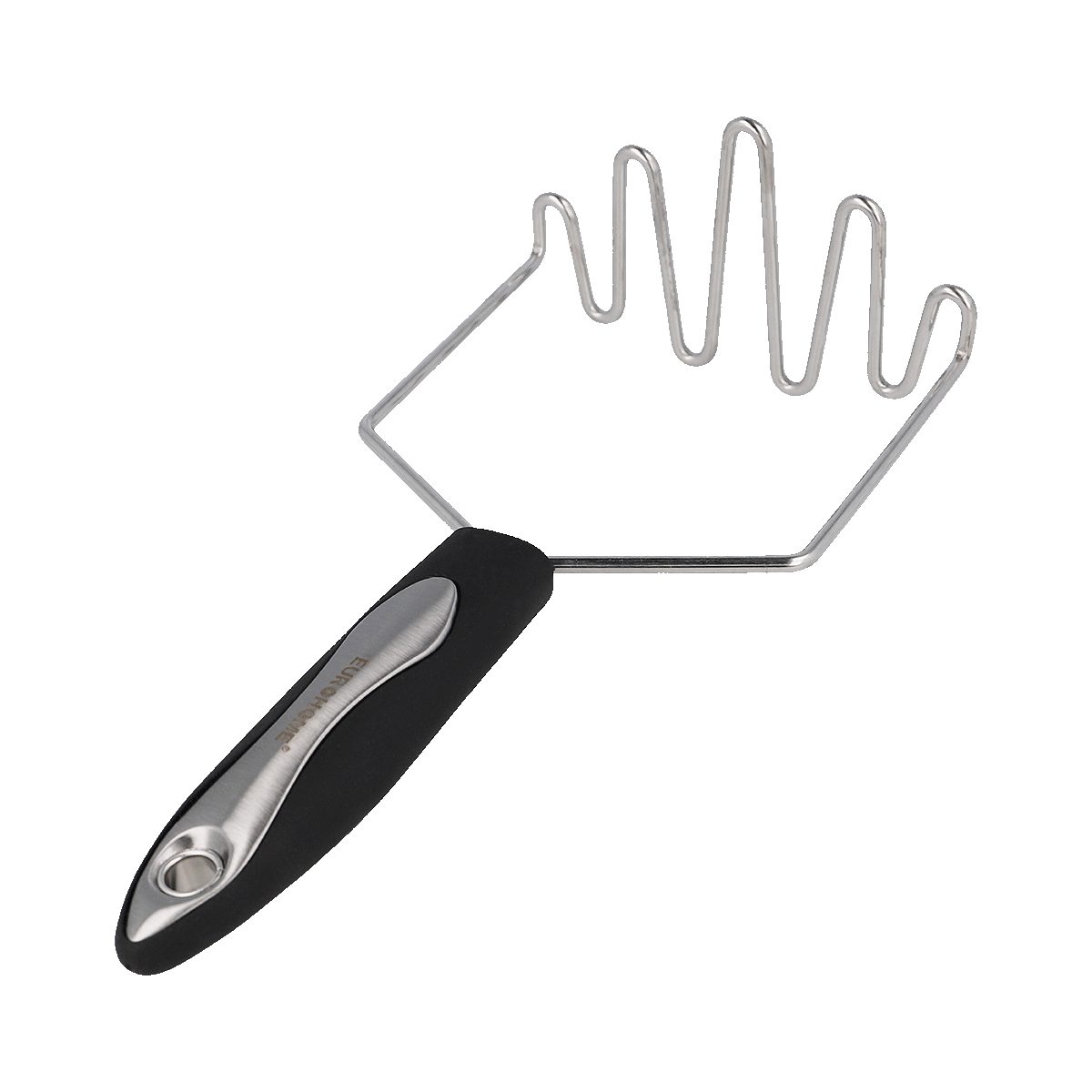 EUROHOME Картофельные давилки Gemüsepresse CARMEN mit ergonomischem Kunststoffgriff (1 St), Edelstahl, Картофельные давилки aus rostfreiem Edelstahl