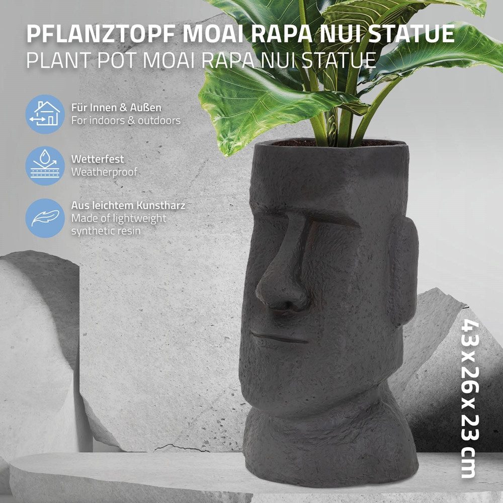 ML-DESIGN Blumentopf Pflanztopf Figur aus Kunstharz günstig online kaufen
