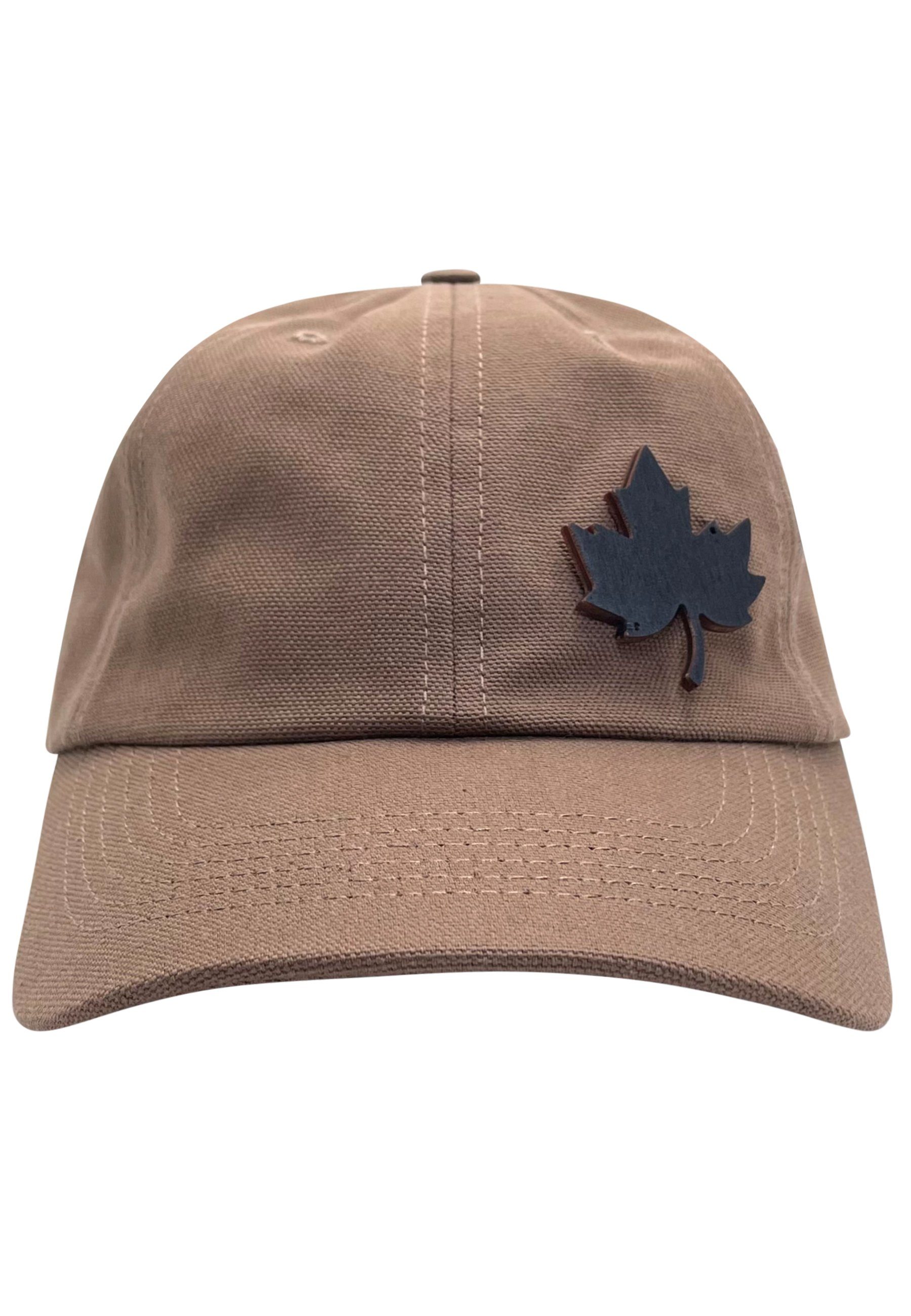 DRASSN Baseball Cap Tröbes Ahorn-Holz-Schwarz