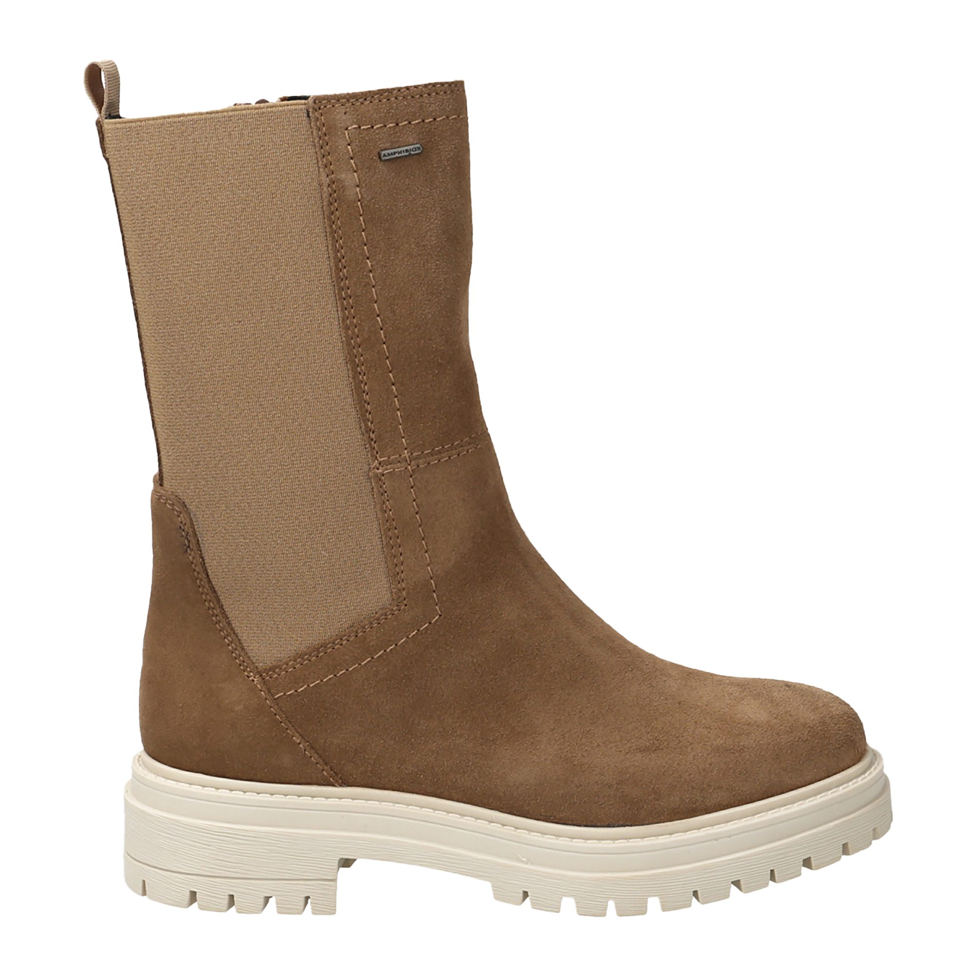Geox GEOX IRIDEA, Warmfutter, Stiefel, Beige, Damen Winterstiefel