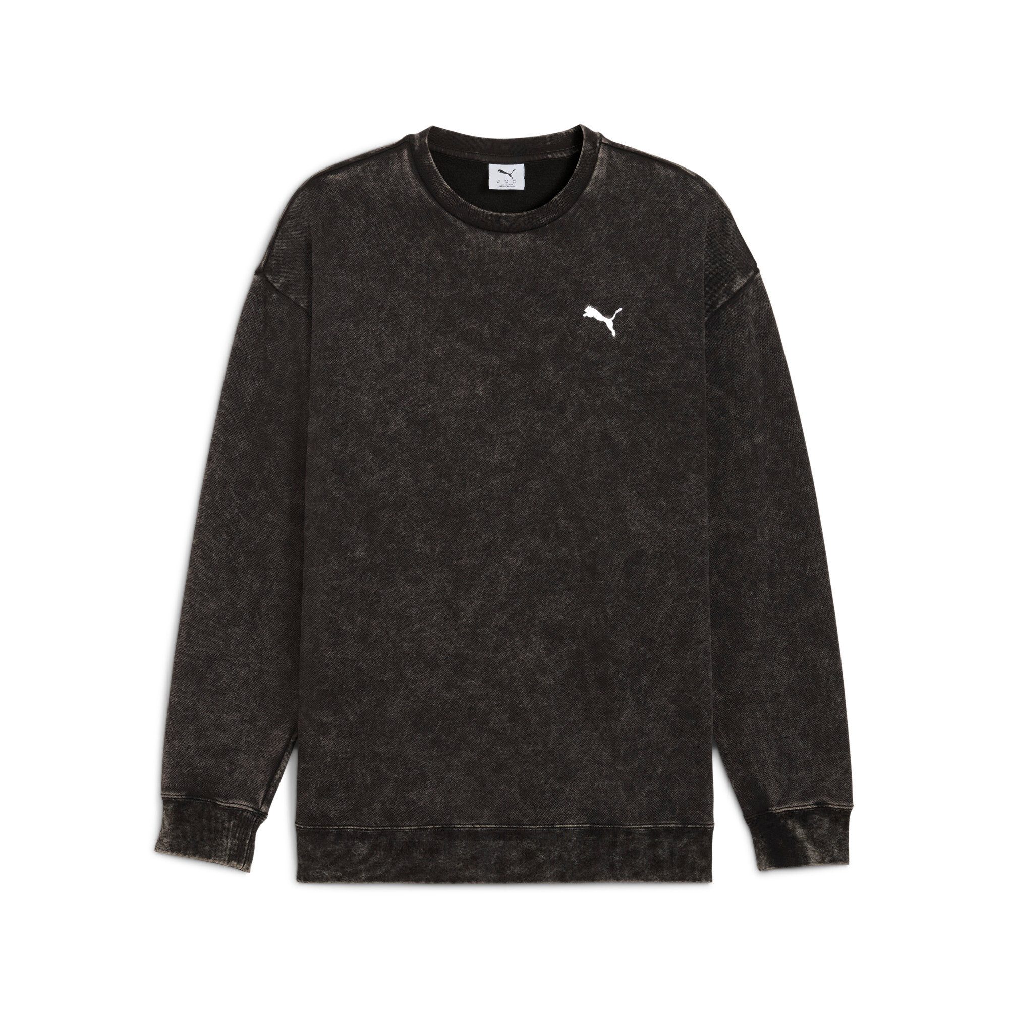 Langarmshirt ESS ELEVATED RELAXED WASH CREW FL