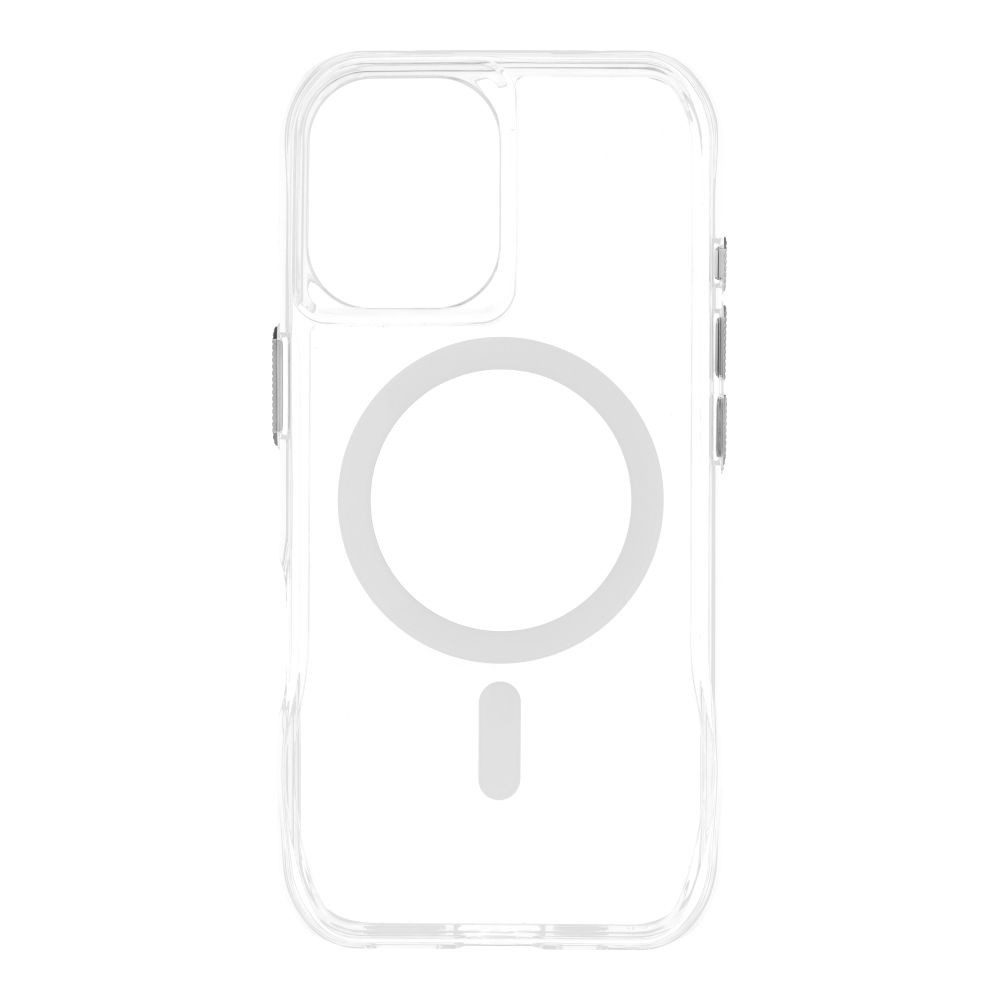 ROAR Handyhülle Slim Defender Kompatibel mit iPhone 17 Transparent 6,3 Zoll, Hybrid Hülle mit Magnetfunktion und verstärkten Ecken