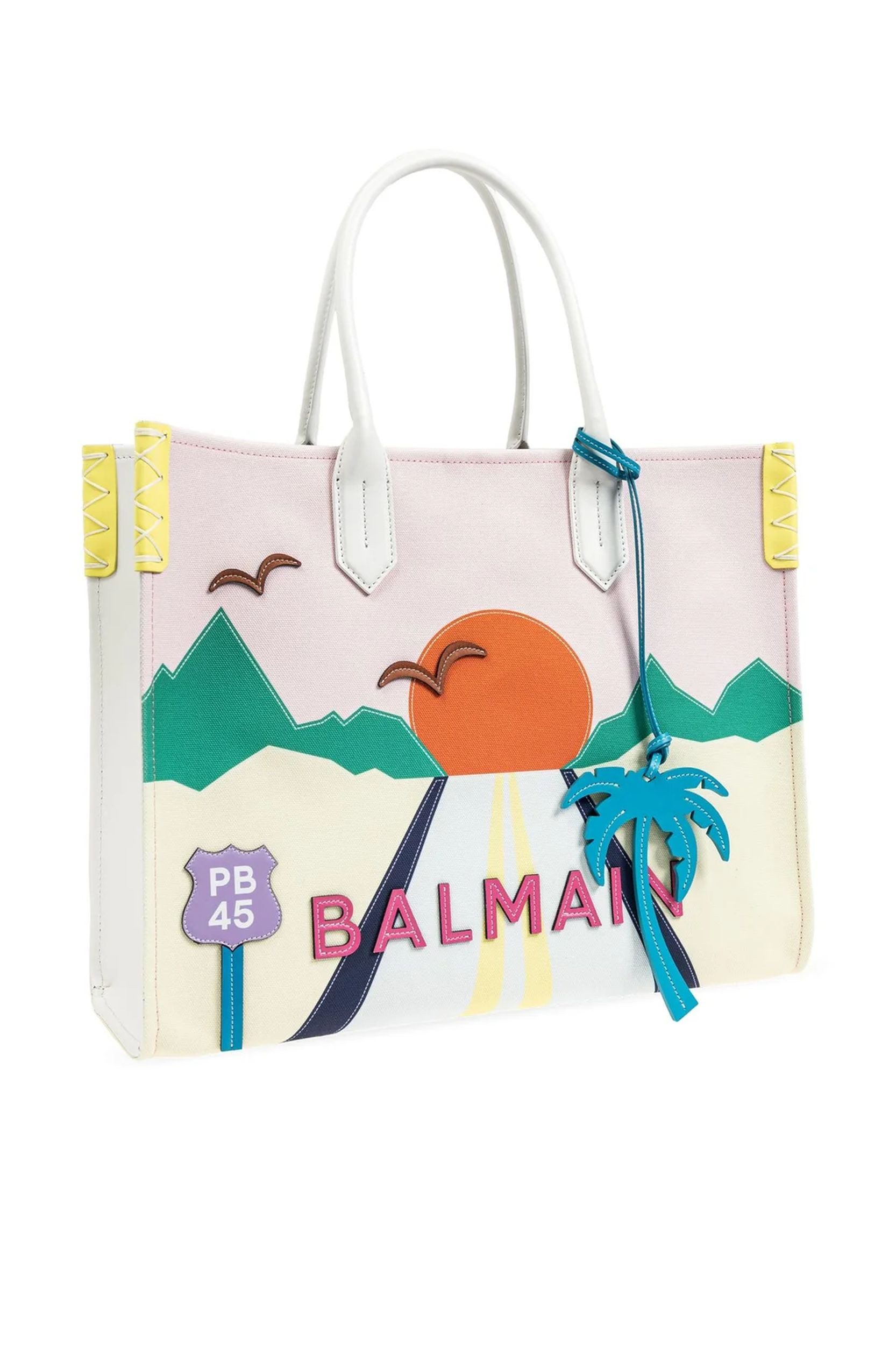 Balmain Shopper B Army Medium Shopper Bag