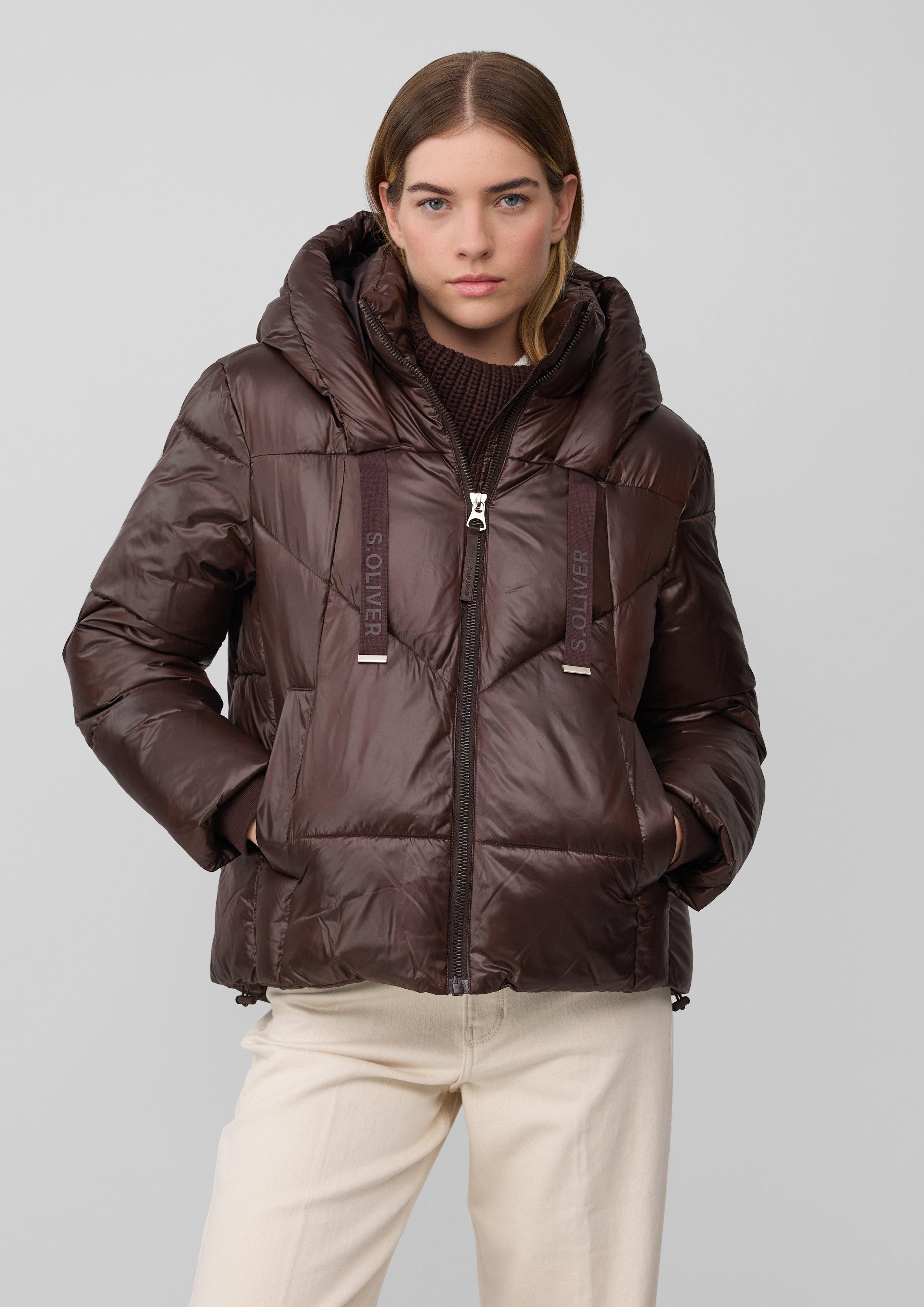 s.Oliver Funktionsjacke Gesteppte Puffer-Jacke mit Weitenregulierung günstig online kaufen