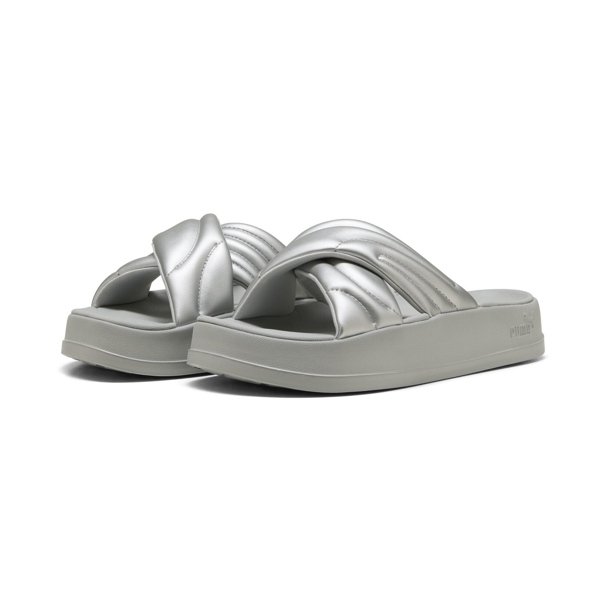 PUMA Leadcat Platform Metallic Sandalen Damen Sandale günstig online kaufen