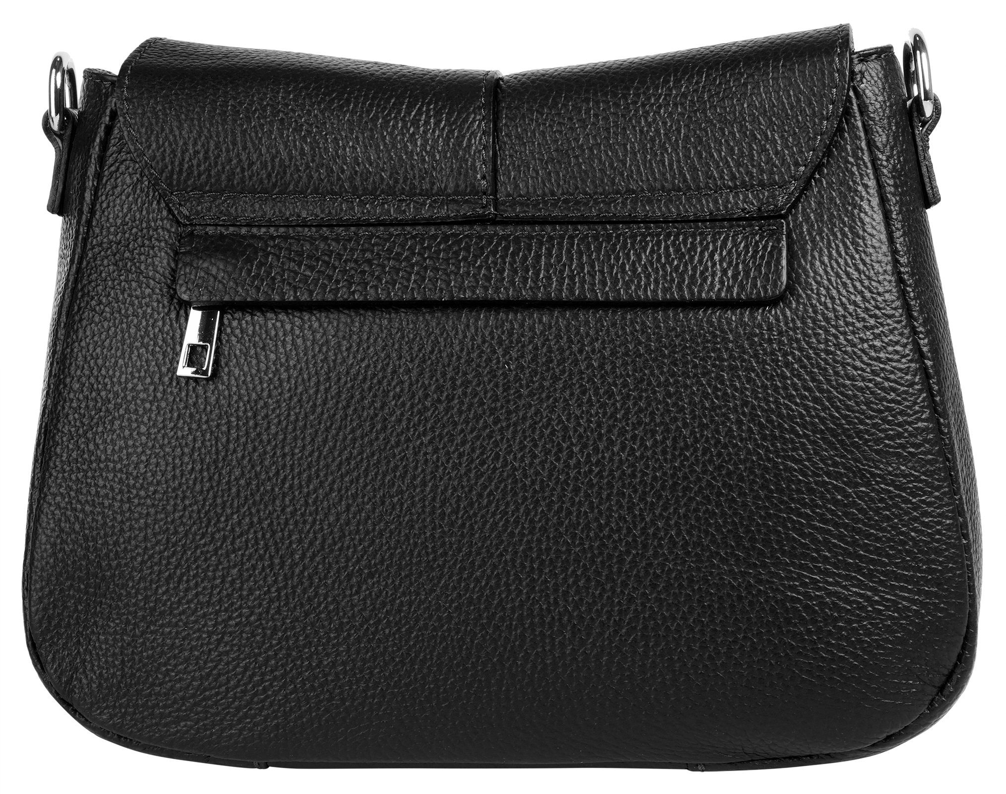 Cluty Umhängetasche CLUTY Damen echt Leder, Made in Italy, echt Leder, Made in Italy – Bild 4 von 5