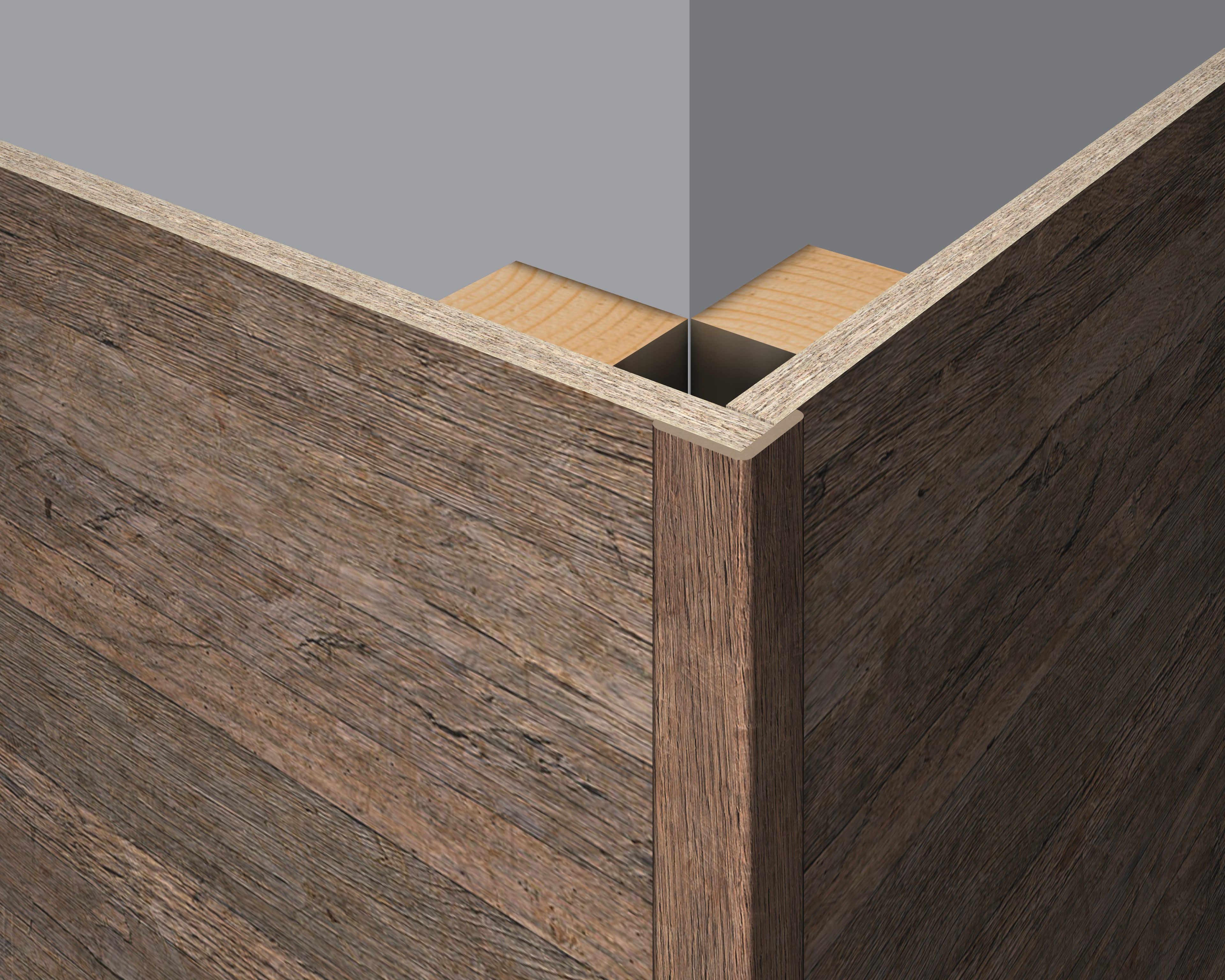 EGGER Abschlussleiste Faltleiste Decowall FL002 Annaba Eiche Natur, Kleben, günstig online kaufen