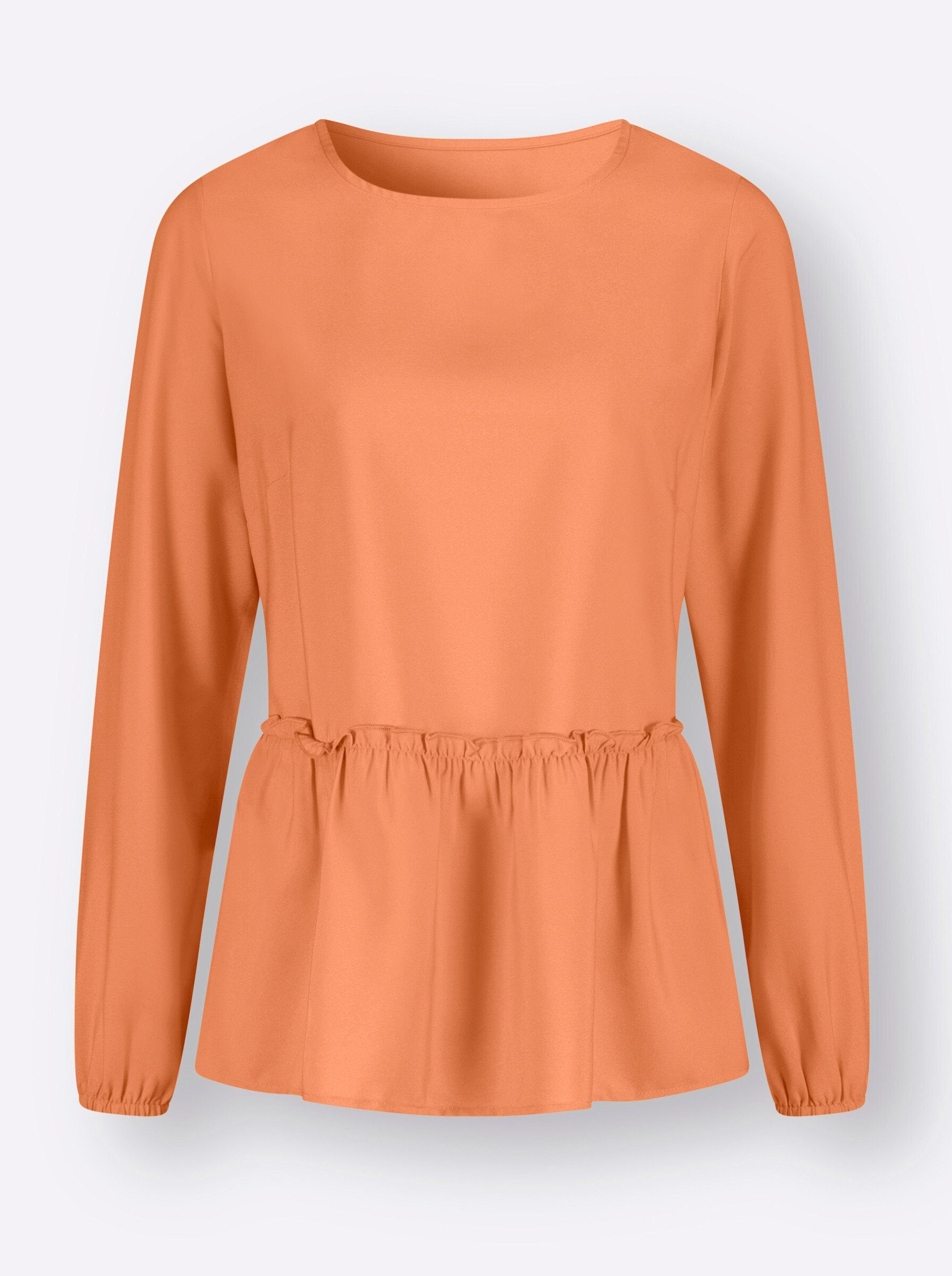 Sieh an! Klassische Bluse Schlupfbluse .