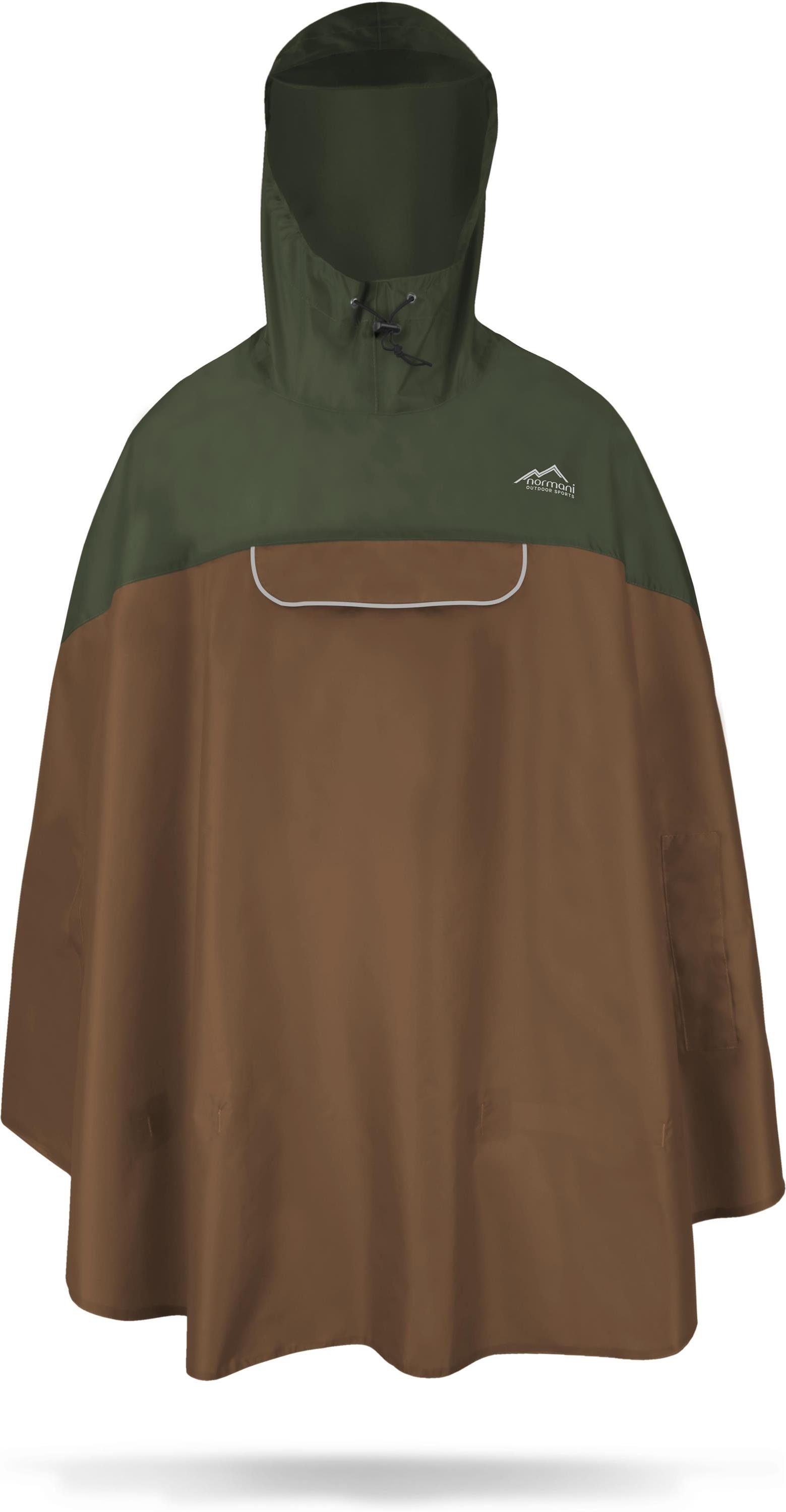 normani Regenponcho Unisex Regenponcho wasserdicht Cherrapunji günstig online kaufen