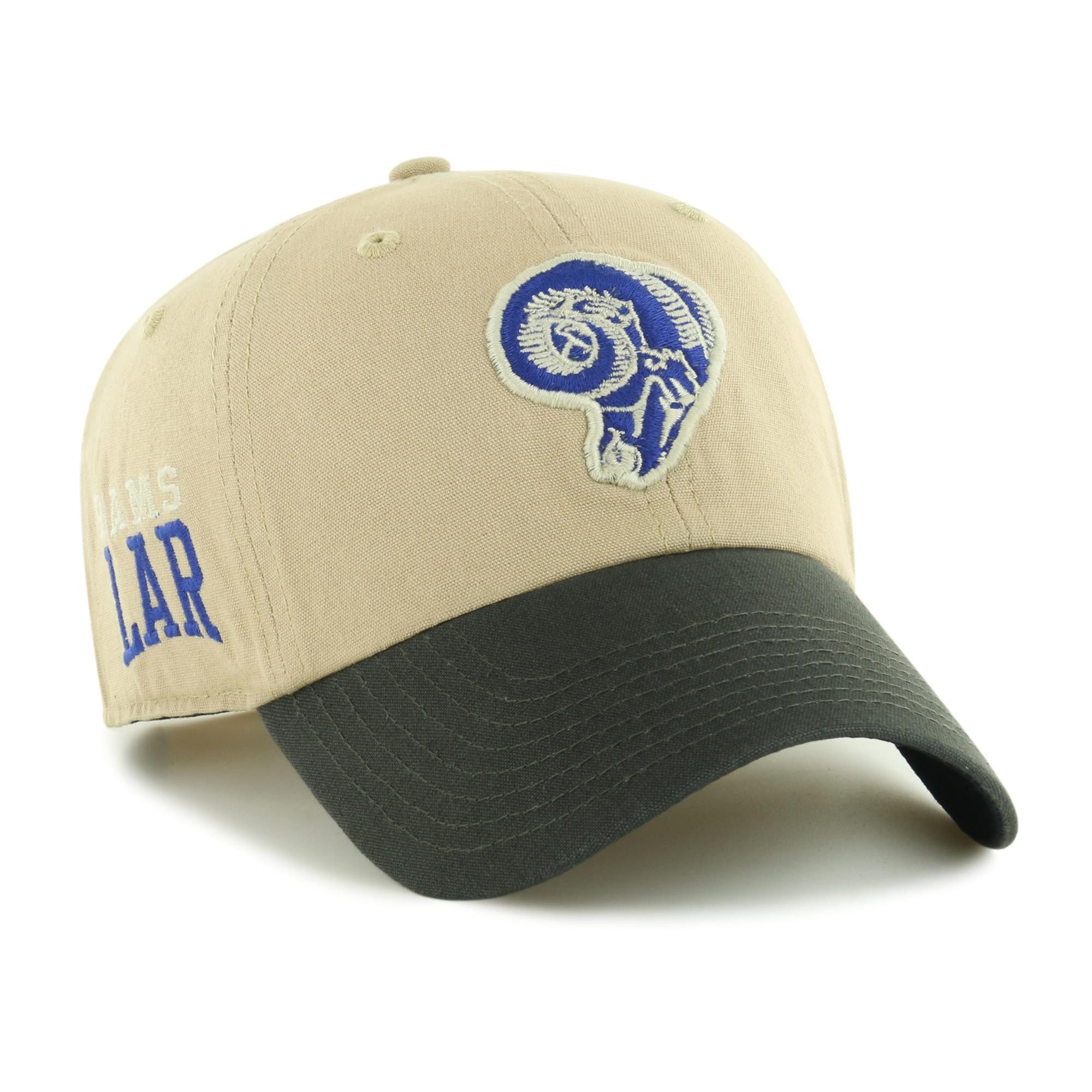 Baseball Cap '47 Brand NFL Cap Los Angeles Rams Historic Ashfield 47 CLEAN UP Khaki