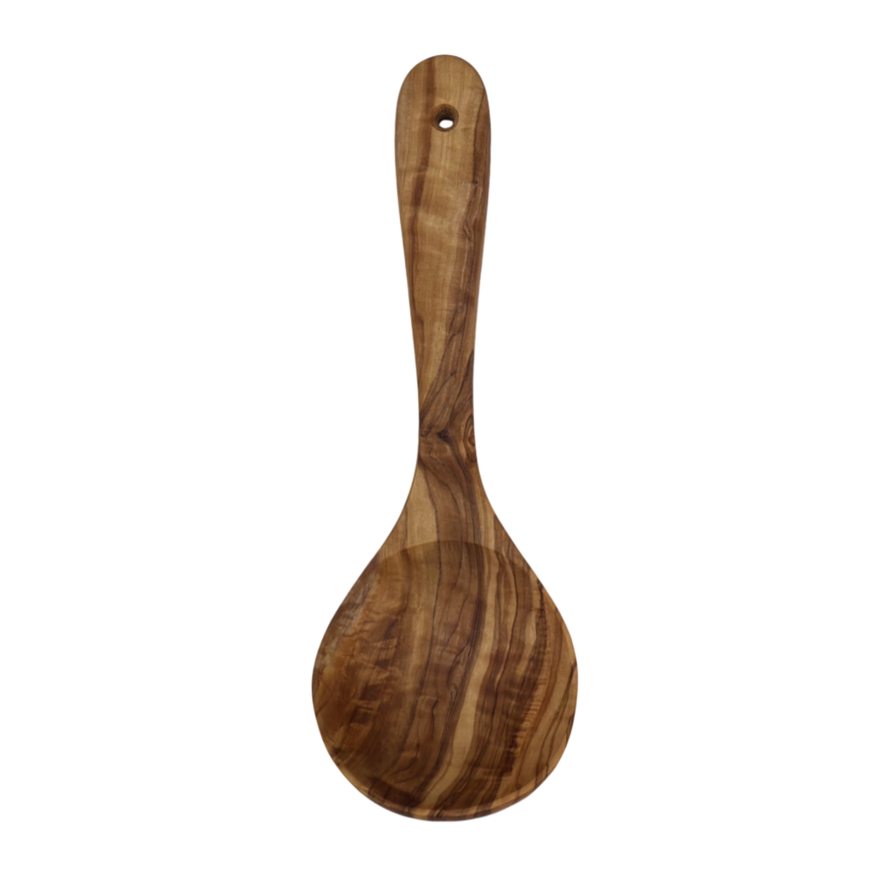 medina mood Soßenlöffel Gemüselöffel "Solo" Schöpflöffel mit elegantem Griff aus Olivenholz