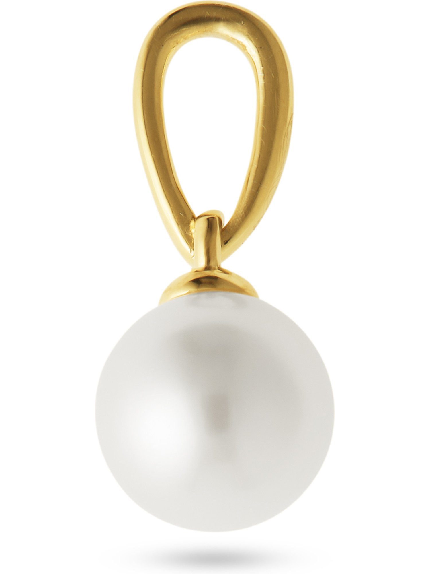 CHRIST Kettenanhänger CHRIST Damen-Anhänger 585er Gelbgold Akoyaperle