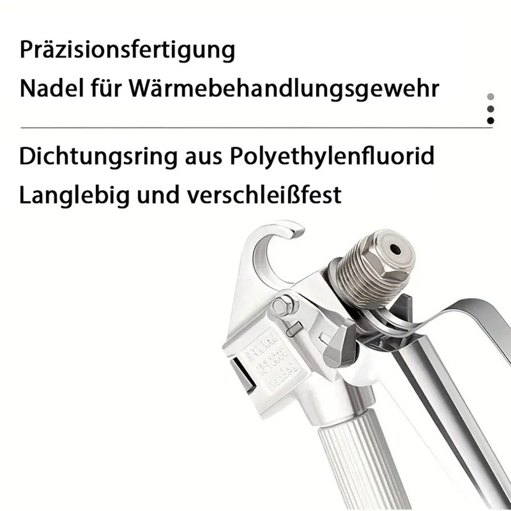 TUABUR Farbsprühpistole Airless-Farbspritzpistole 517-Düse! inklusive und Drehgelenk