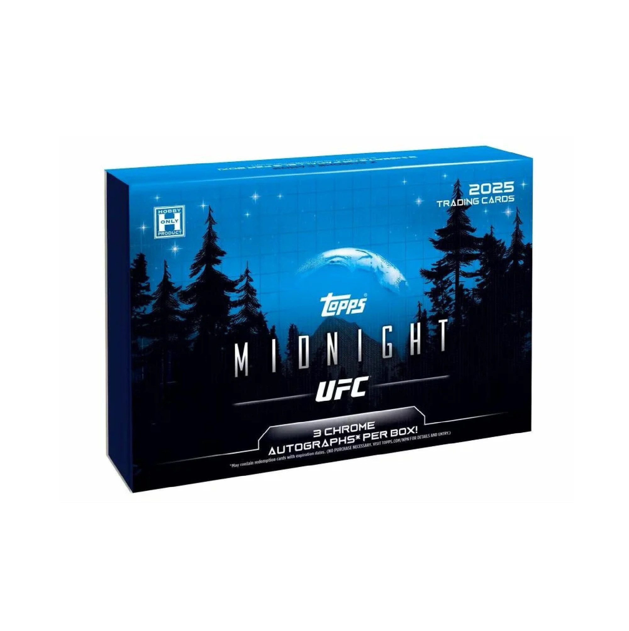 Topps Sammelkarte Topps Midnight UFC 2025 Hobby Box
