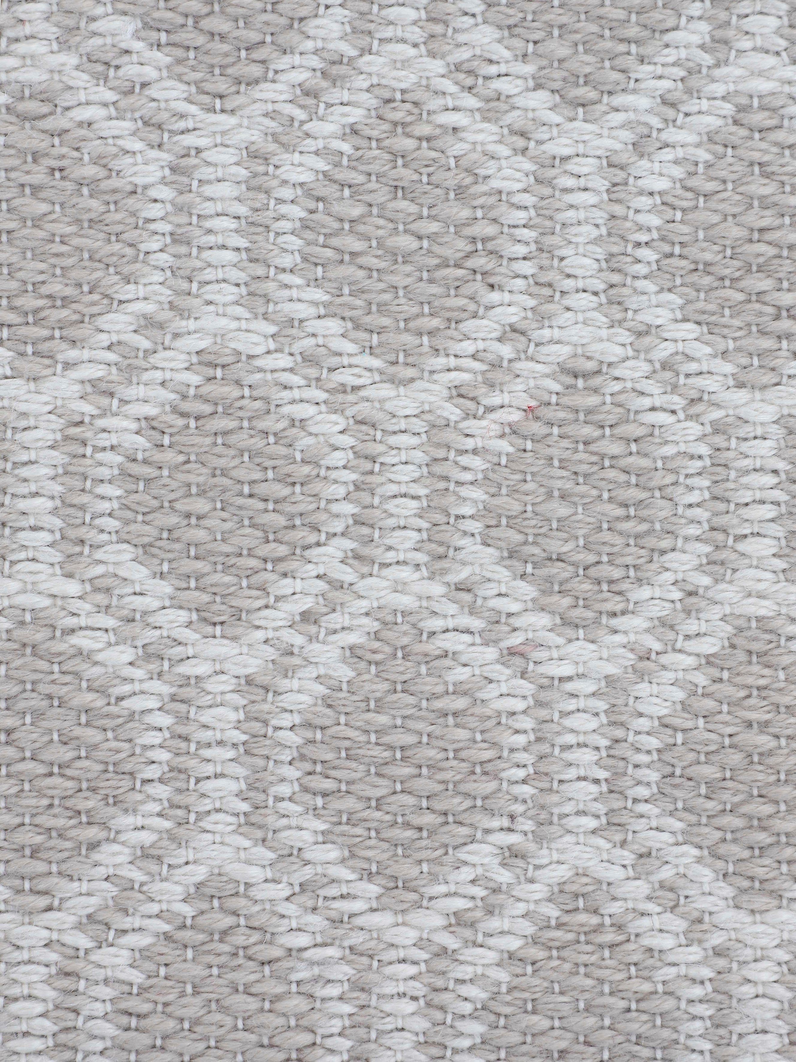 Teppich Frida 7 rechteckig, Wendeteppich, Höhe: Sisal (PET), carpetfine, Material Optik recyceltem mm, 100% beige Flachgewebe, 204