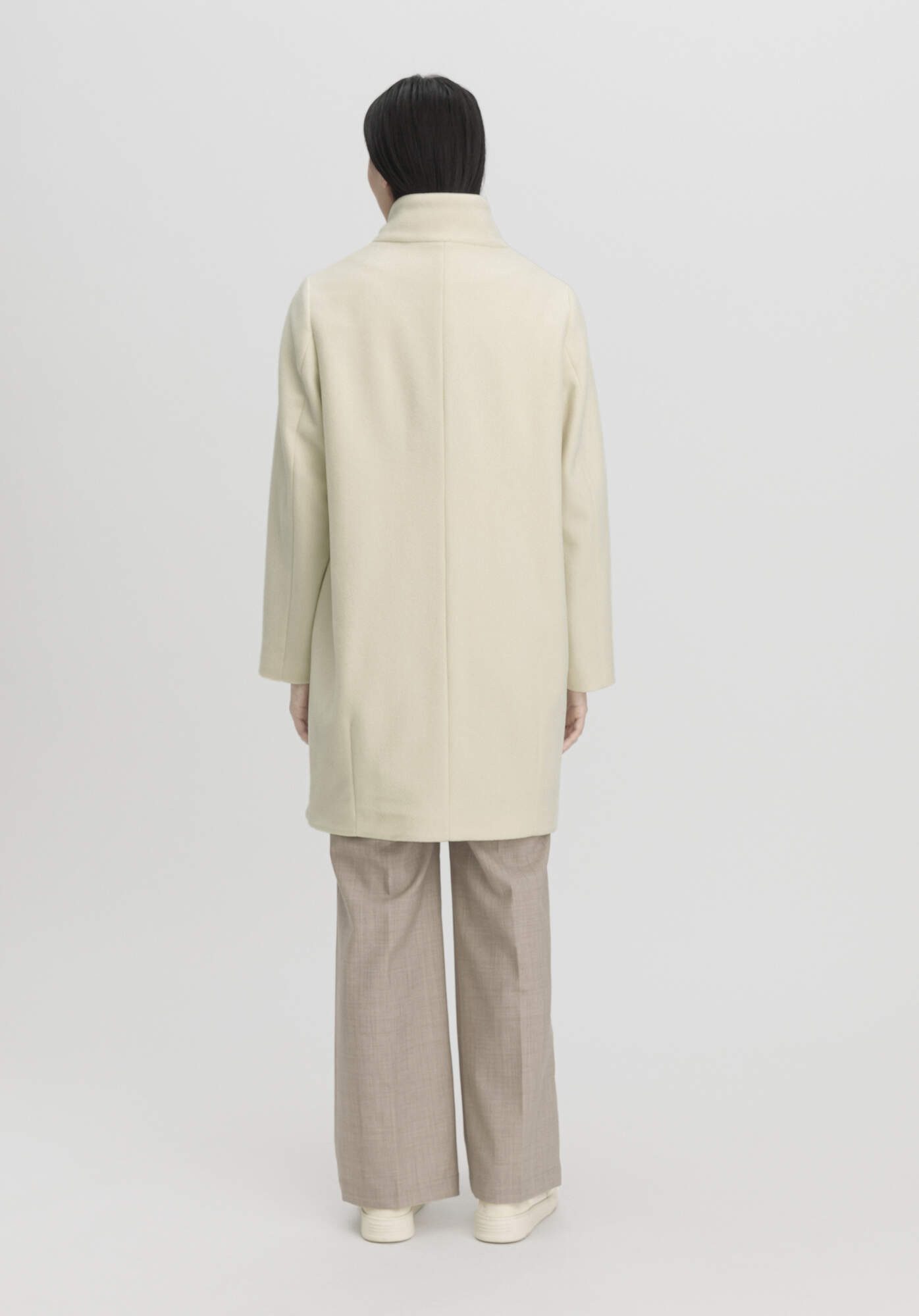 Hessnatur Wintermantel aus reiner Bio-Merinowolle (1-tlg)