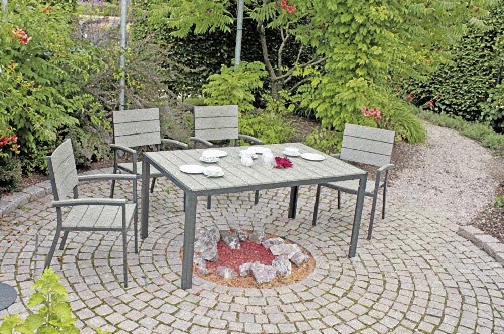 Garden Pleasure Gartentisch (1-St), Esstisch 150x90 cm Gartentisch Garten  Tisch Terrasse Möbel | Tische