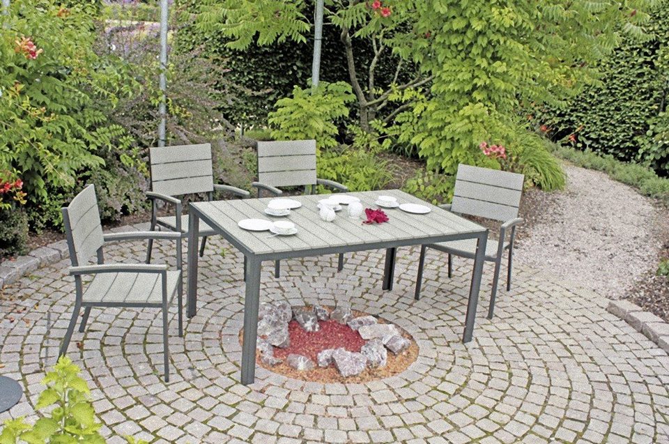 Garden Pleasure Gartentisch (1-St), Esstisch 150x90 cm Gartentisch Garten  Tisch Terrasse Möbel