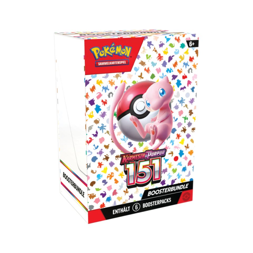 The Pokémon Company Sammelkarte Pokemon 151 Booster Bundle SV3.5 Englisch
