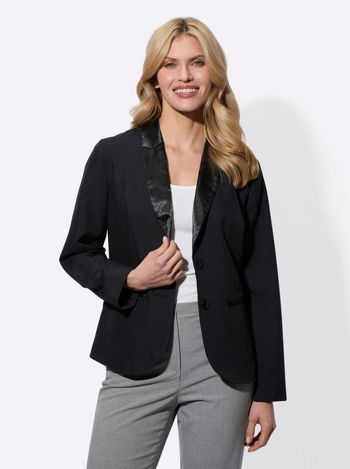 Sieh an! Blusenblazer Blazer Langarm