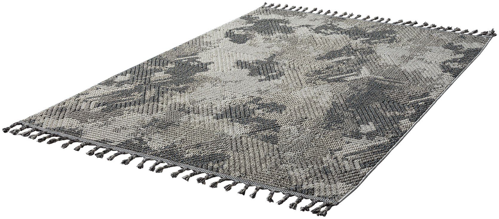 ASTRA Teppich Trevi 6831 225, rechteckig, Höhe: 7 mm, In- und Outddor geeignet, Balkon, Aussenbereich