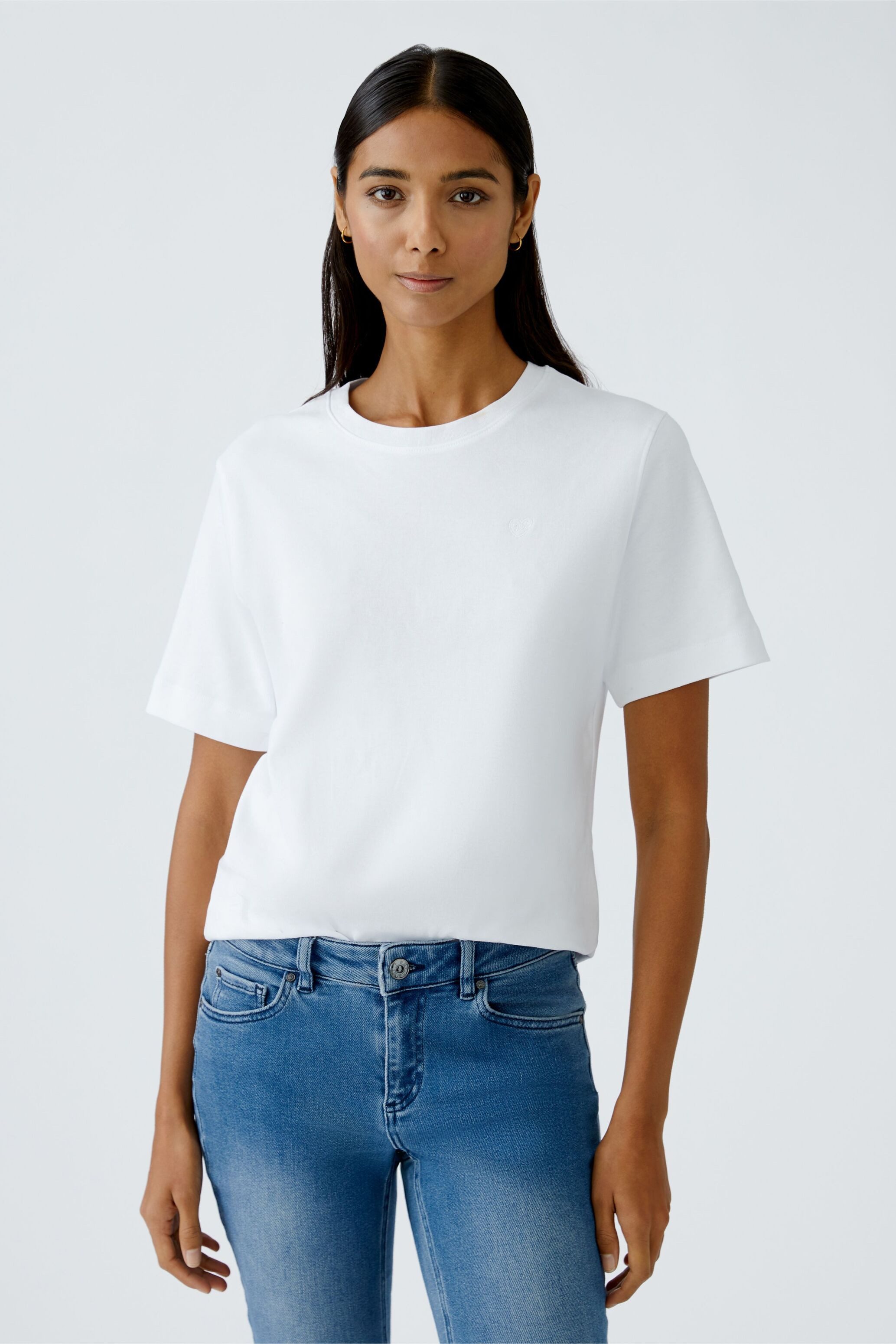 Oui T-Shirt SVEHA reine Baumwolle