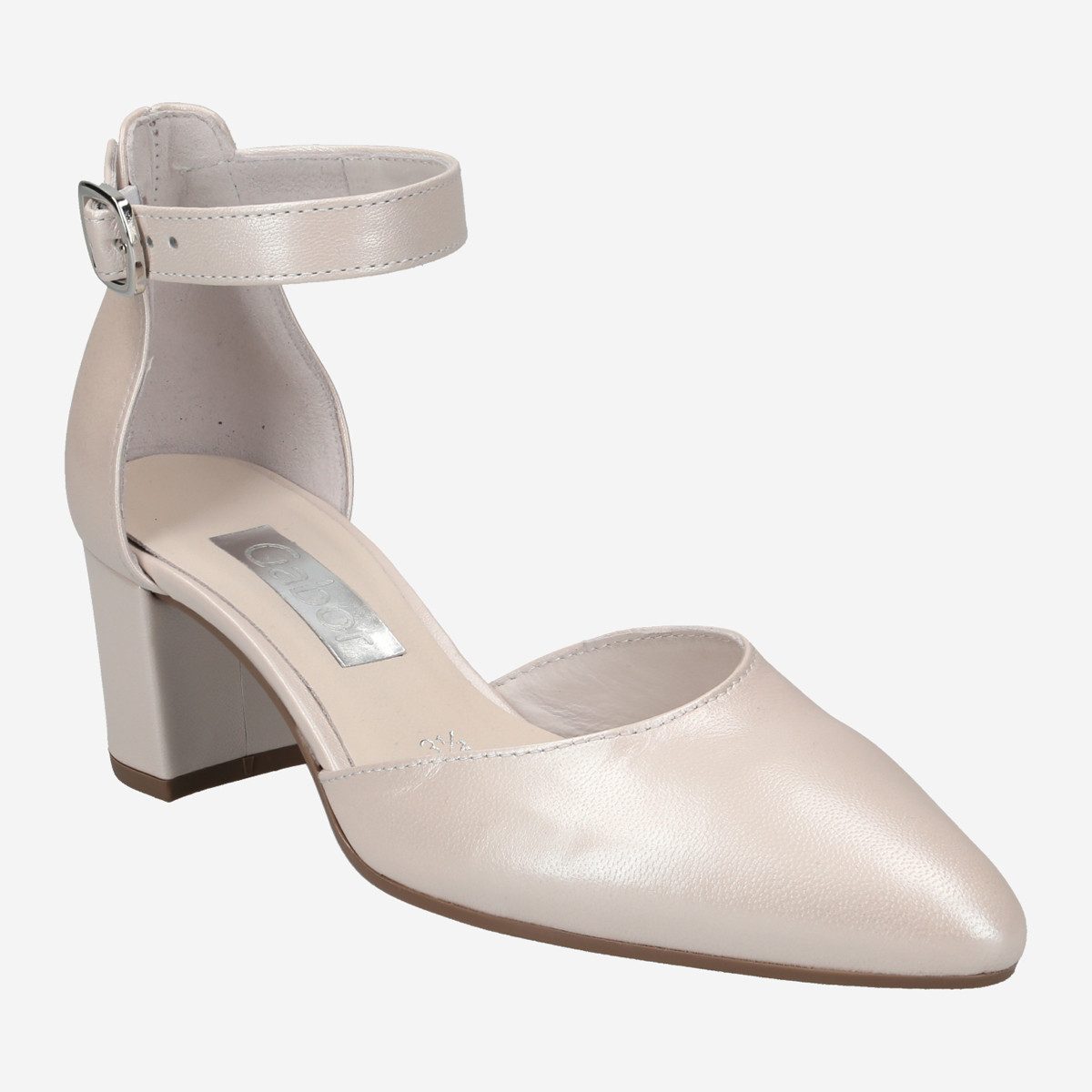 Gabor Gabor 21.340.60, Peeptoes & Slingpumps, Weiß, Damen Peeptoepumps günstig online kaufen