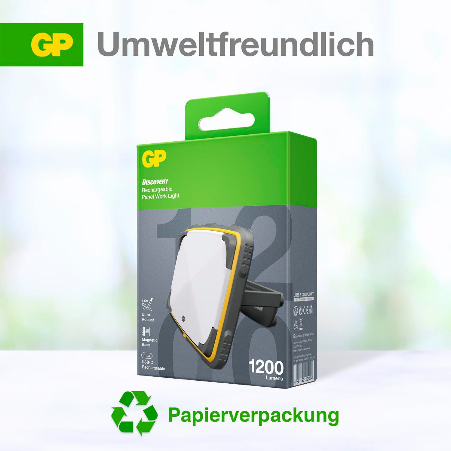 Arbeitslampe Batteries CWP15 Discovery GP Taschenlampe