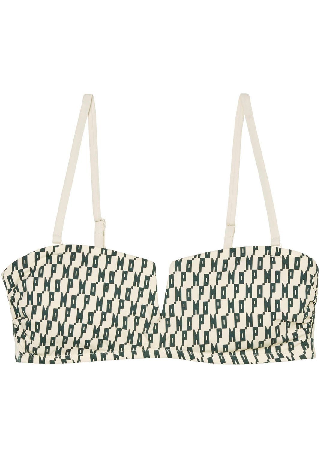 Marc O'Polo Bandeau-Bikini-Top Modern Monogram, mit günstig online kaufen