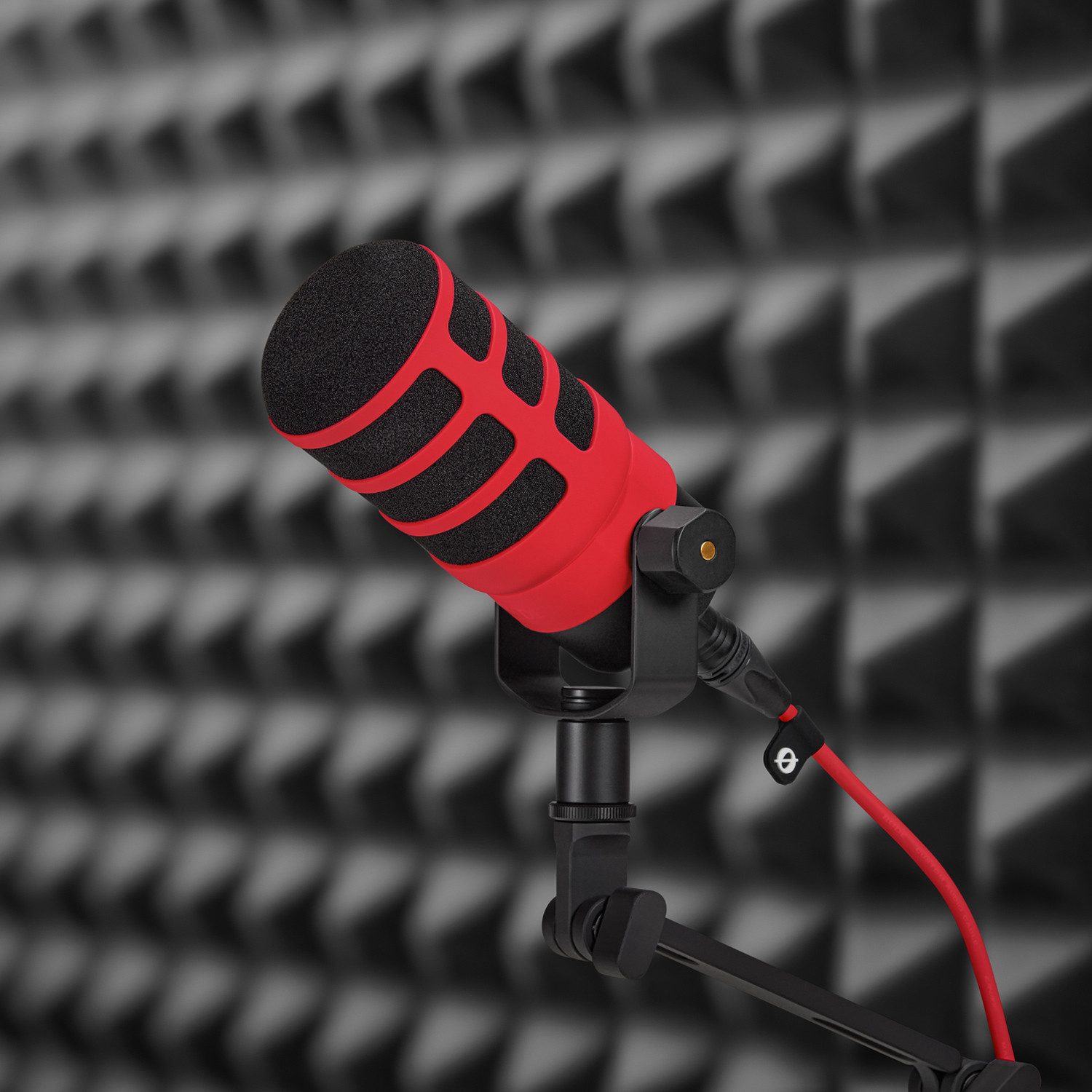 RØDE Mikrofon Røde WS14 (Deluxe Popschutz für Podmic), Rot