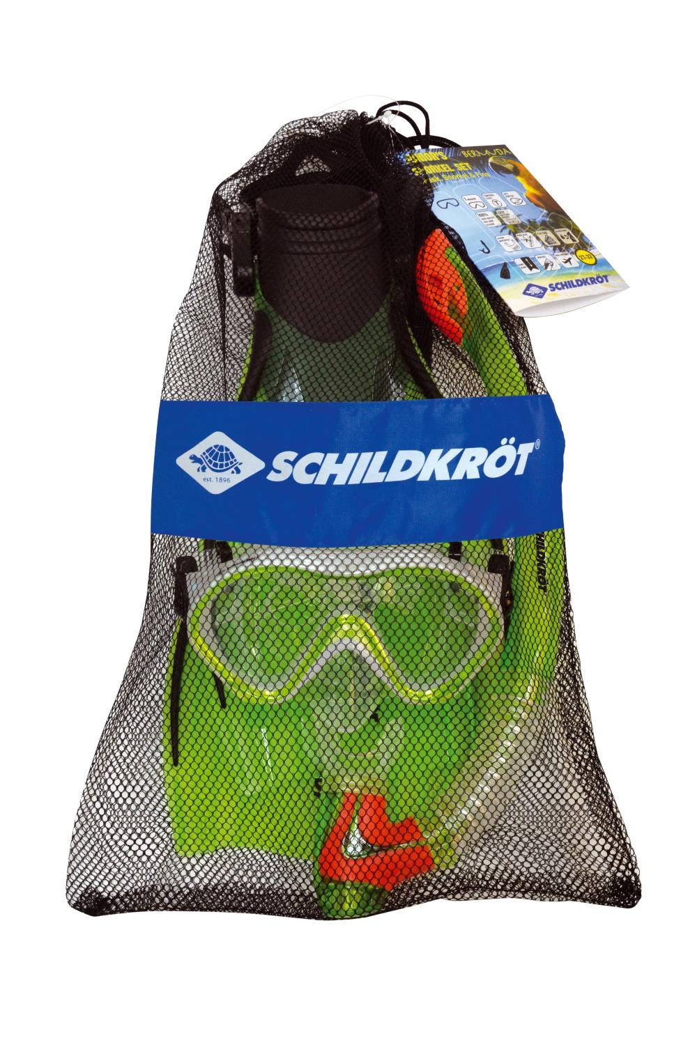 Schildkröt Schwimmbrille Junior Schnorchel Set Bermuda 33-38, Wassersport