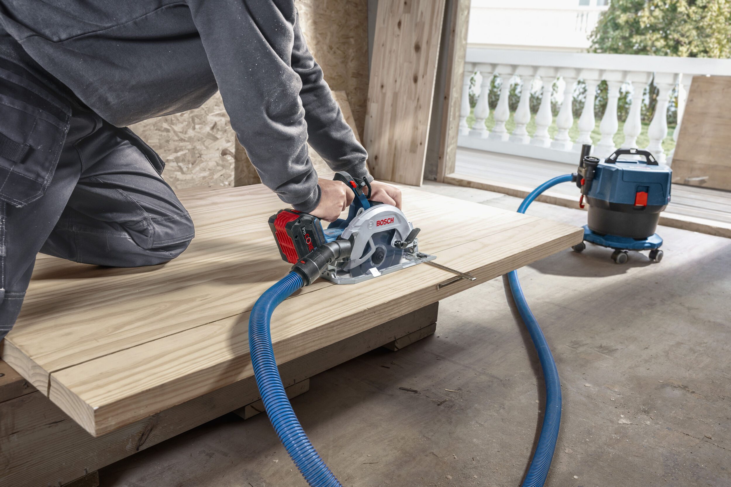 BOSCH Akku-Handkreissäge GKS 18V-68-2, Kreissäge Ohne Akku - im Karton