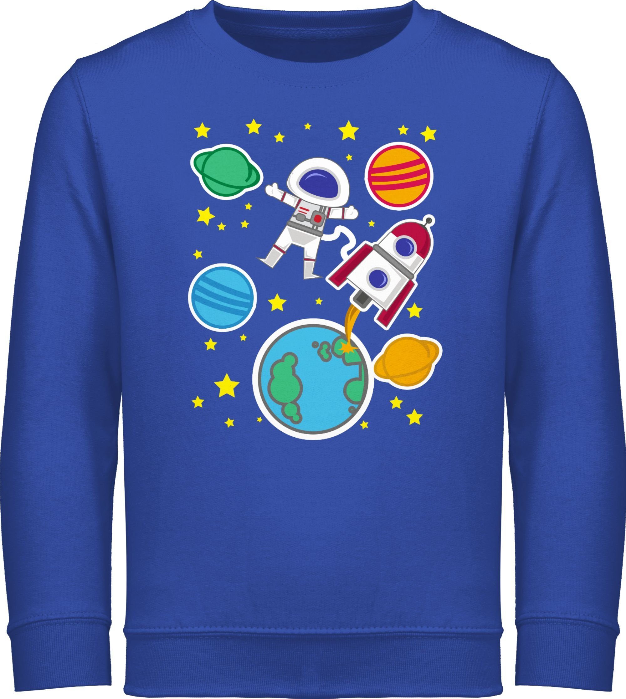 Sweatshirt Weltall mit Astronaut