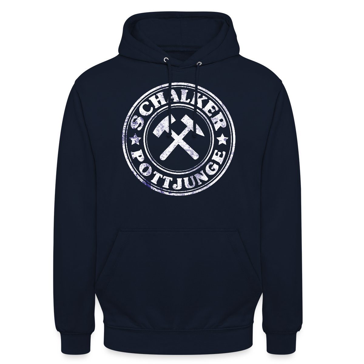 Spreadshirt Hoodie Schalker Pottjunge, Ruhrpott Geschenke, Pottliebe Unisex Hoodie (1-tlg)