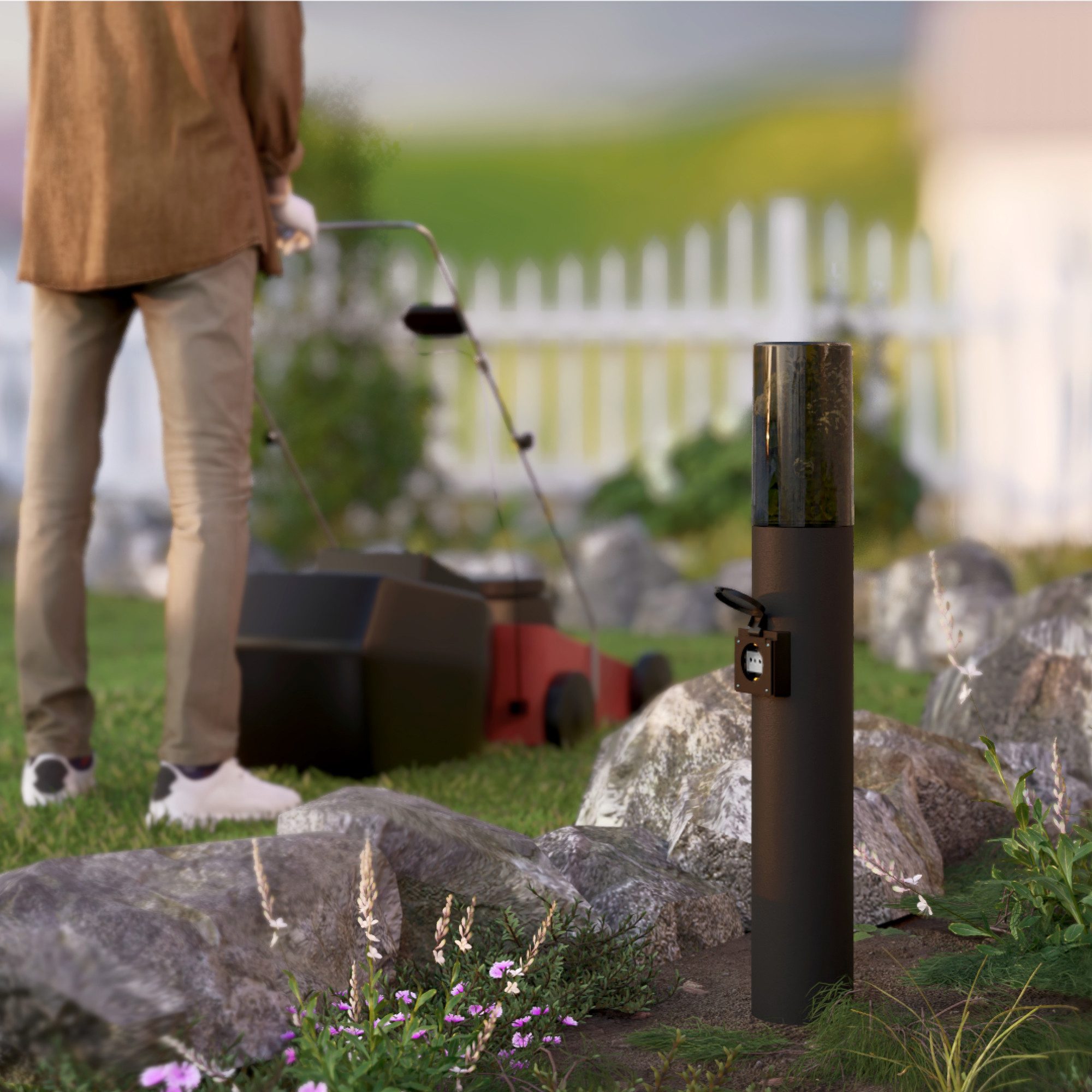 SSC-LUXon LED Gartenstrahler VARDA Außen Wegeleuchte günstig online kaufen