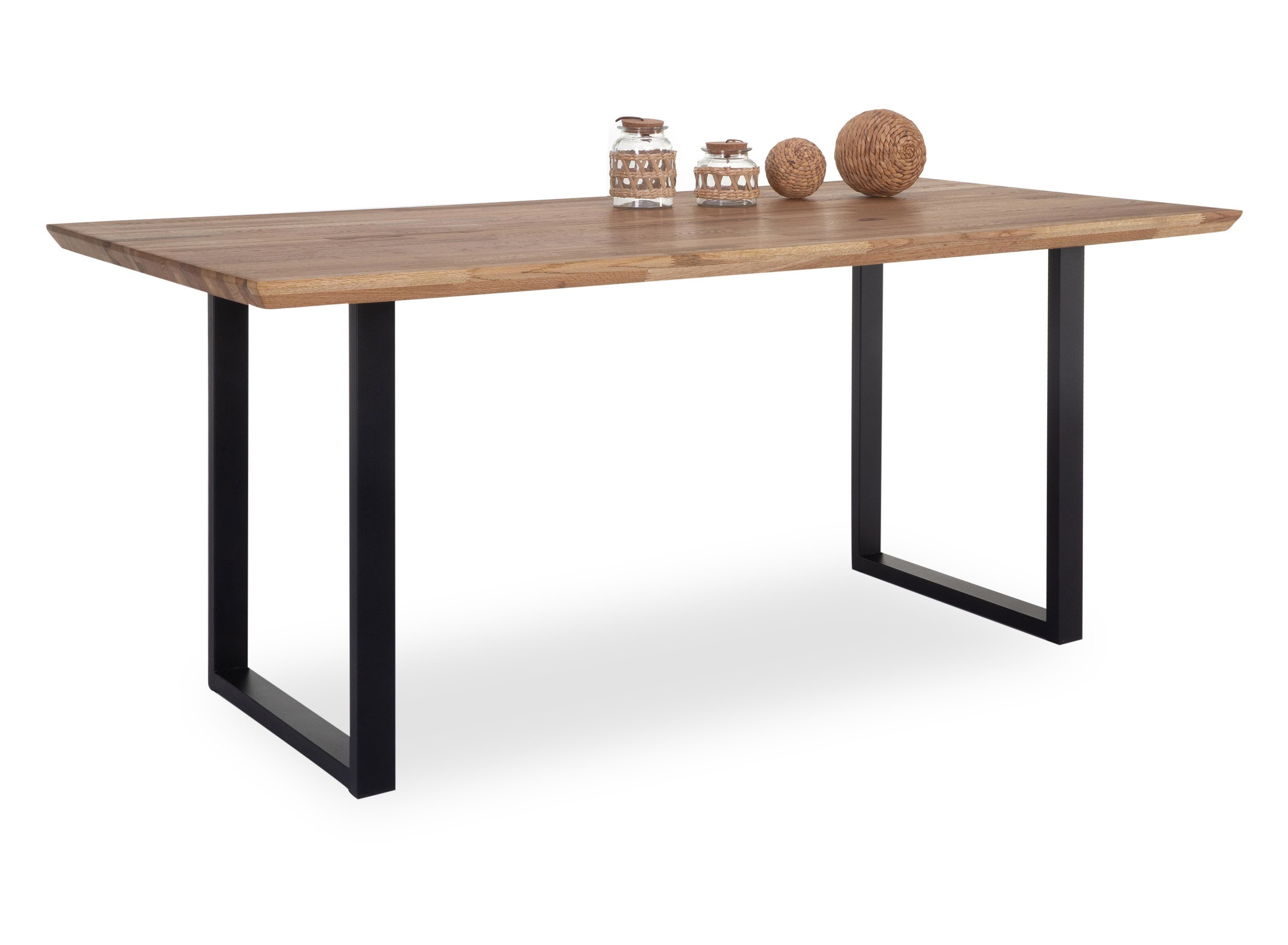HARPER Esstisch Esstisch HARPER MONTANA H 76 cm braun Esszimmertisch