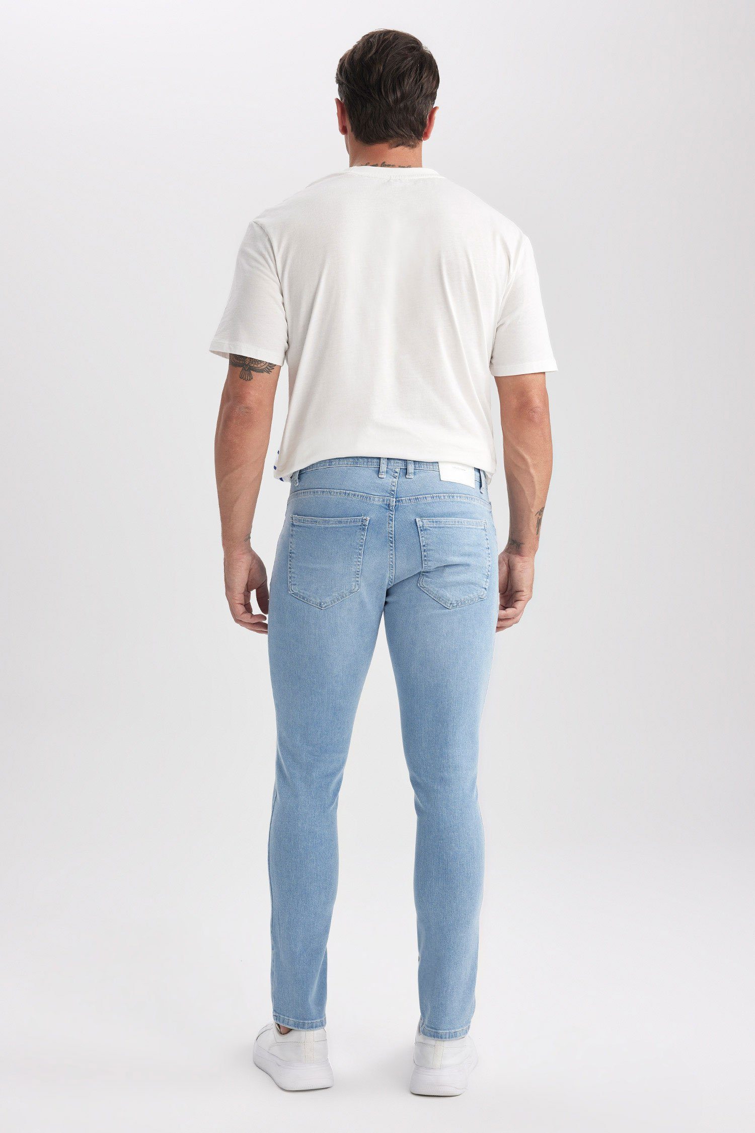 DeFacto Skinny-fit-Jeans Herren Skinny-fit-Jeans - FIT DENIM SKINNY CARLO