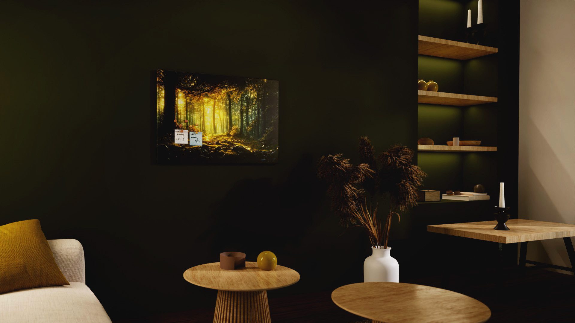 ALLboards Magnettafel Magnettafel CANVASboards 90×60 cm günstig online kaufen