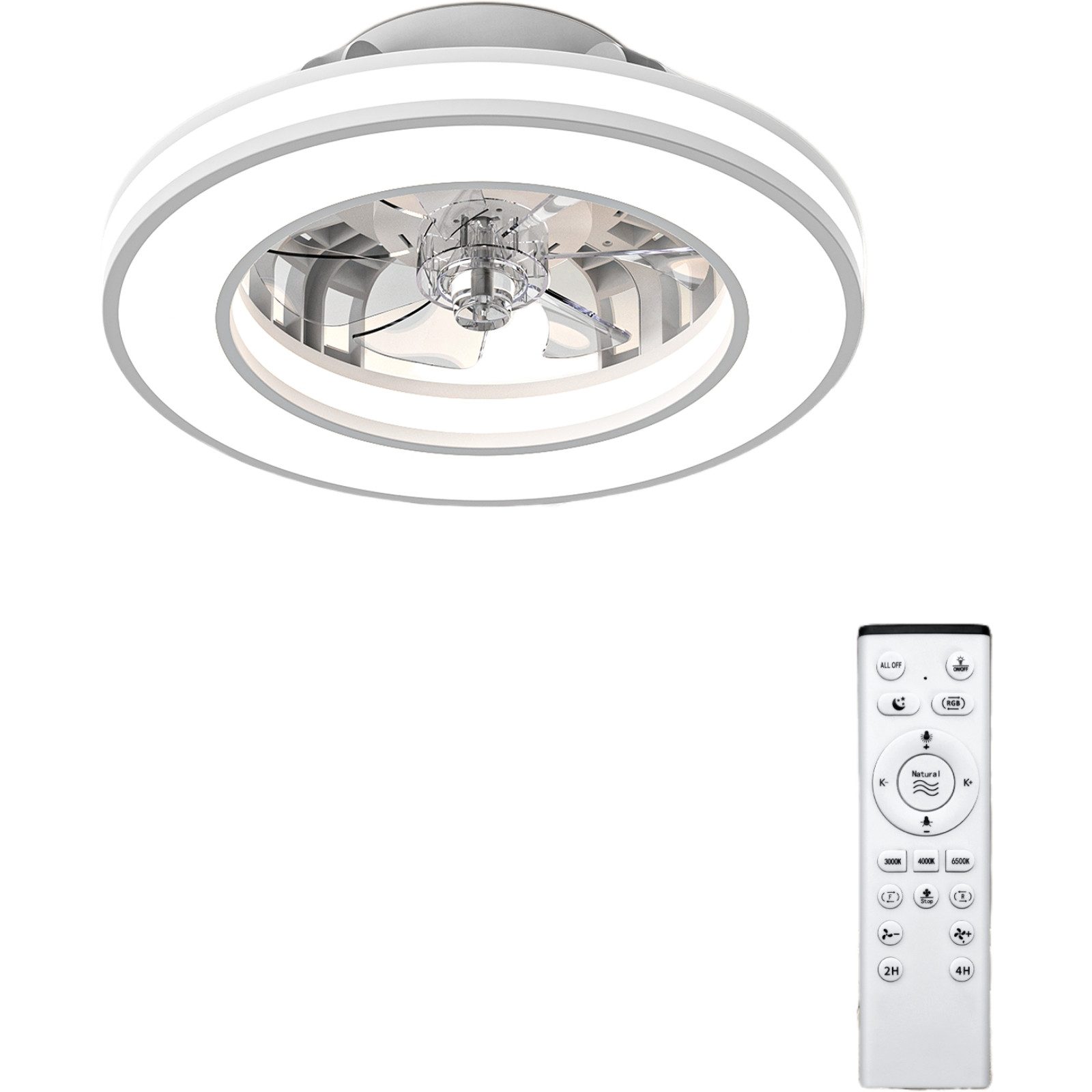 LEENON Deckenventilator Φ16-Zoll-Deckenventilator mit Licht und günstig online kaufen