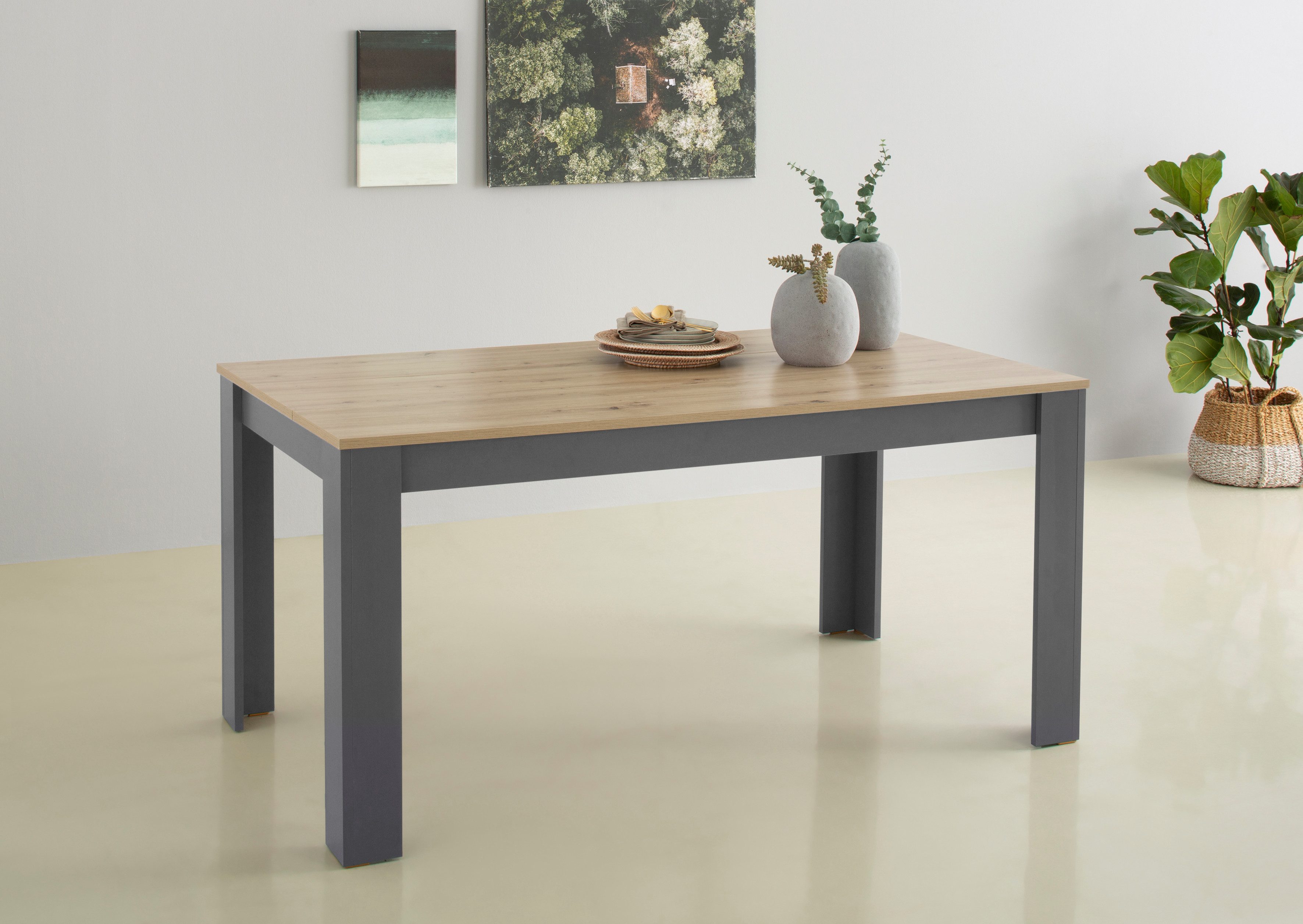 Home affaire Esstisch Bergamo Küchentisch, pflegeleichter Esstisch, erhältl günstig online kaufen